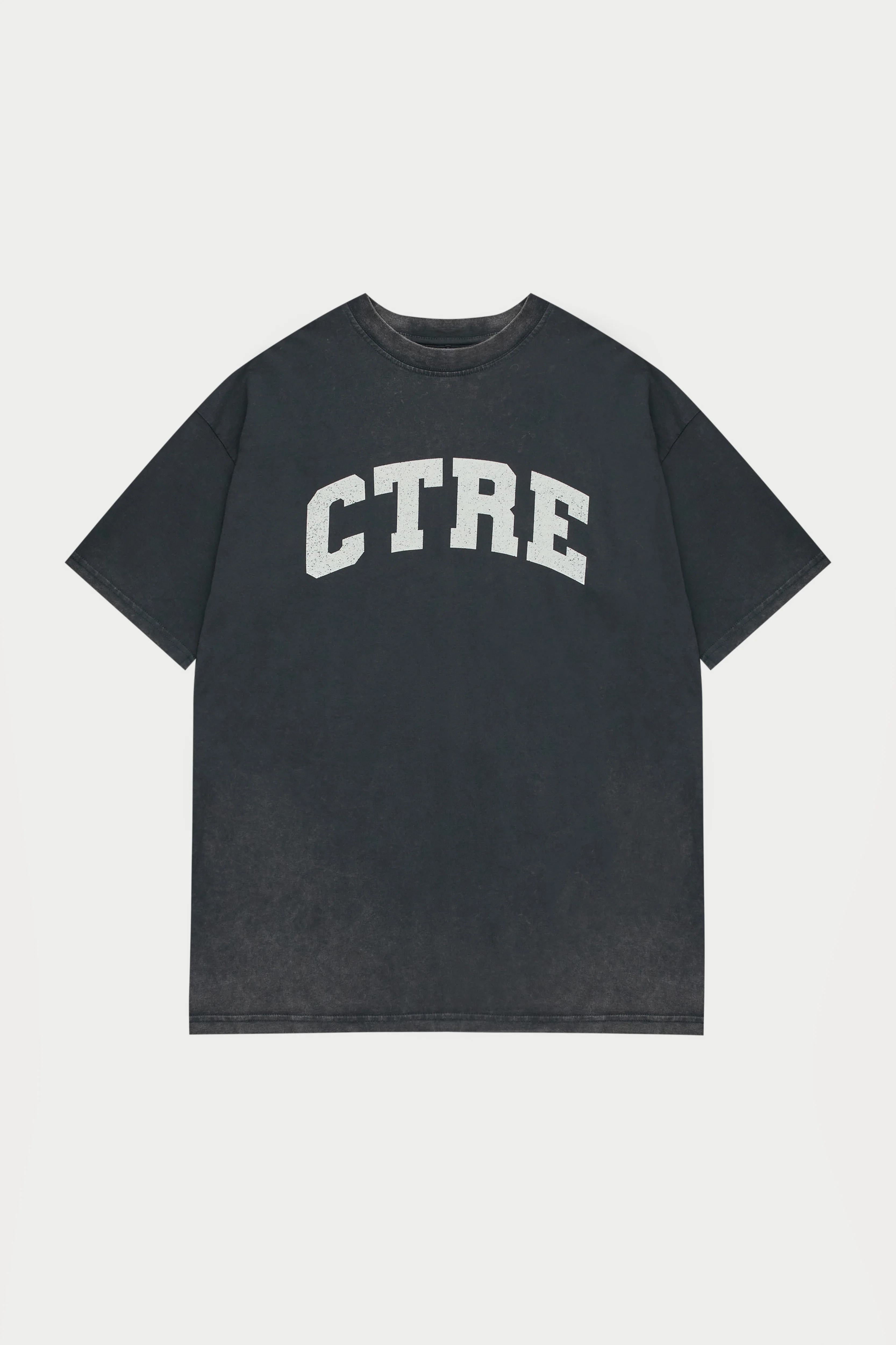 CTRE ACID WASH CRACKED T-SHIRT - ACID WASH