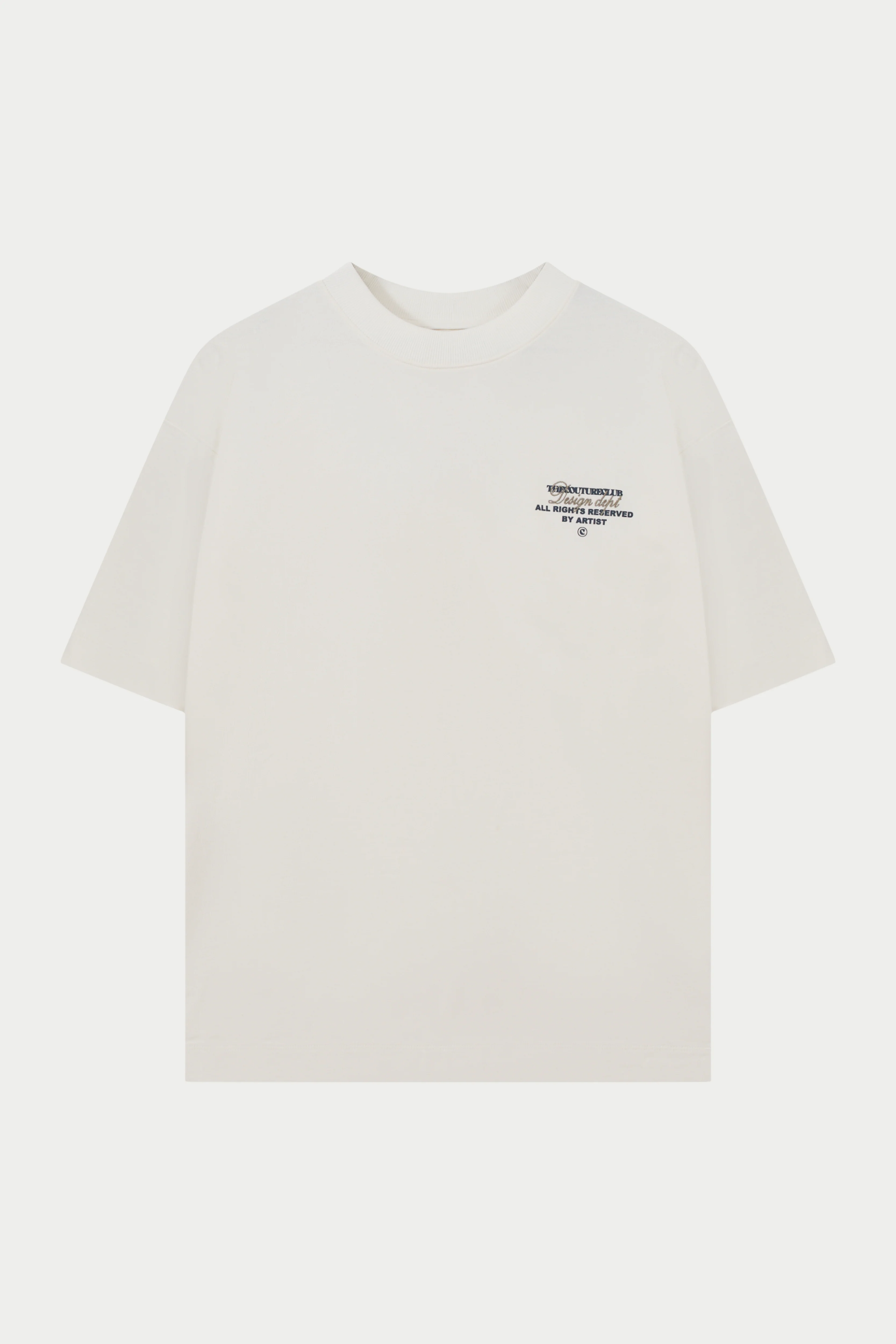 DESIGN DEPARTMENT CHEST PRINT T-SHIRT - OFF WHITE