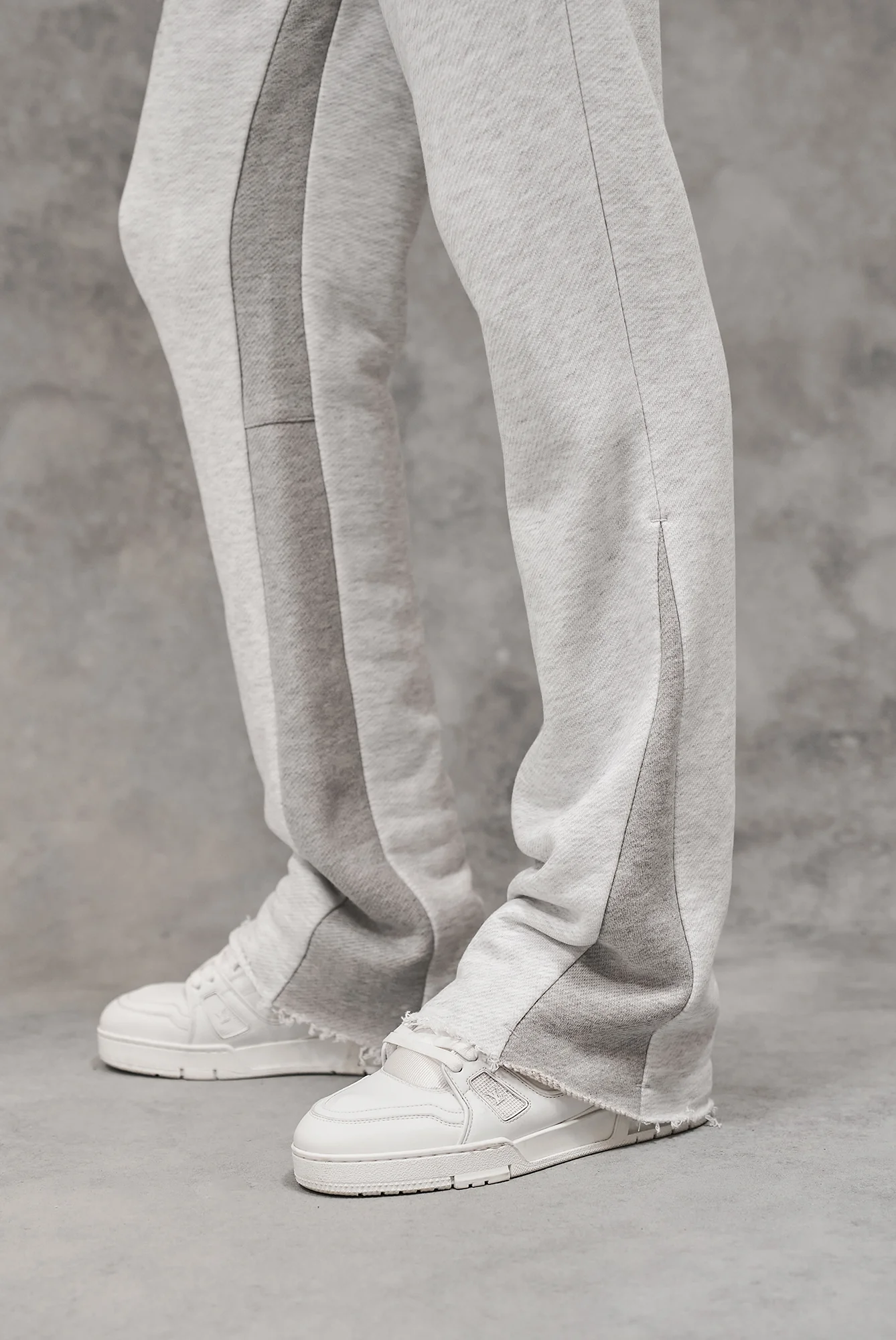 DESIGN DEPARTMENT PANEL JOGGERS - GREY MARL