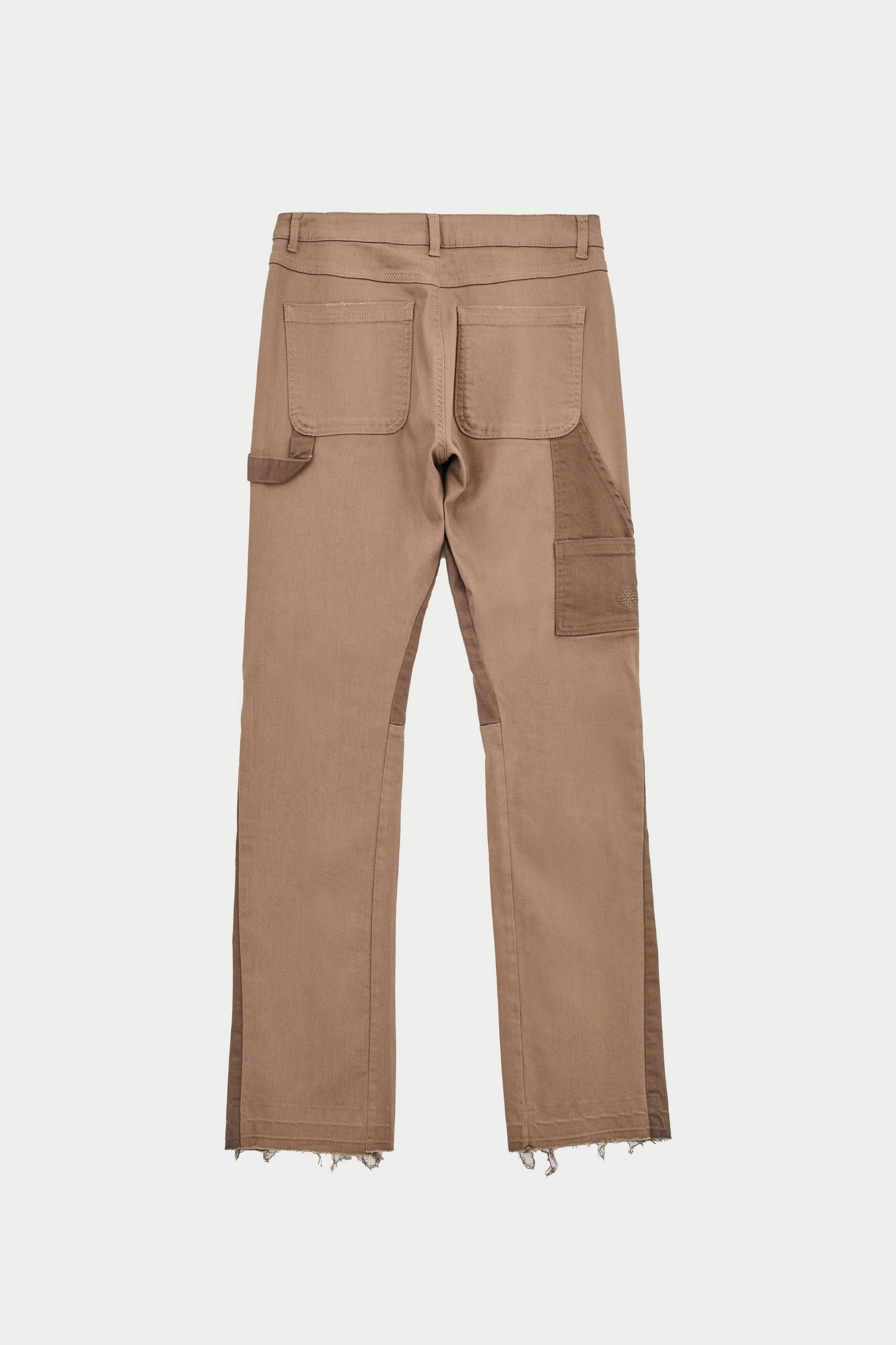 CANVAS CARPENTER TROUSER - BROWN