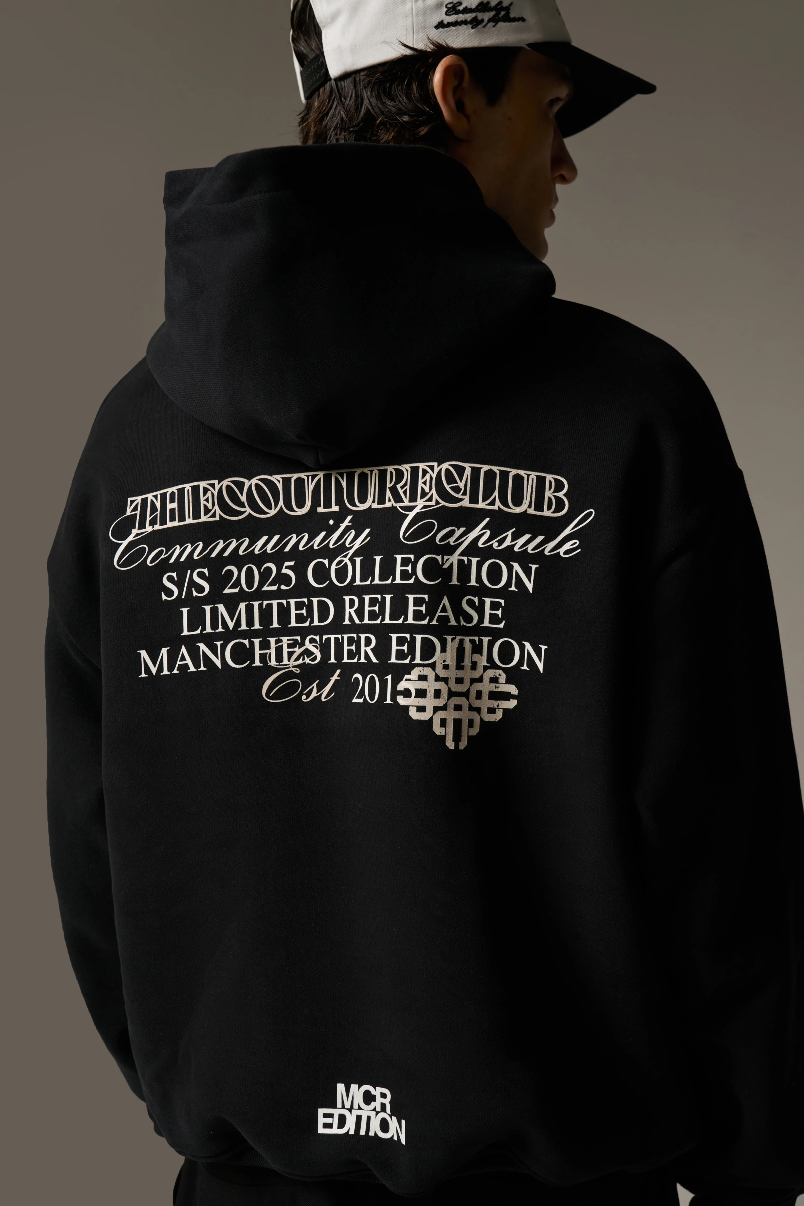 COMMUNITY CAPSULE HOODIE - BLACK