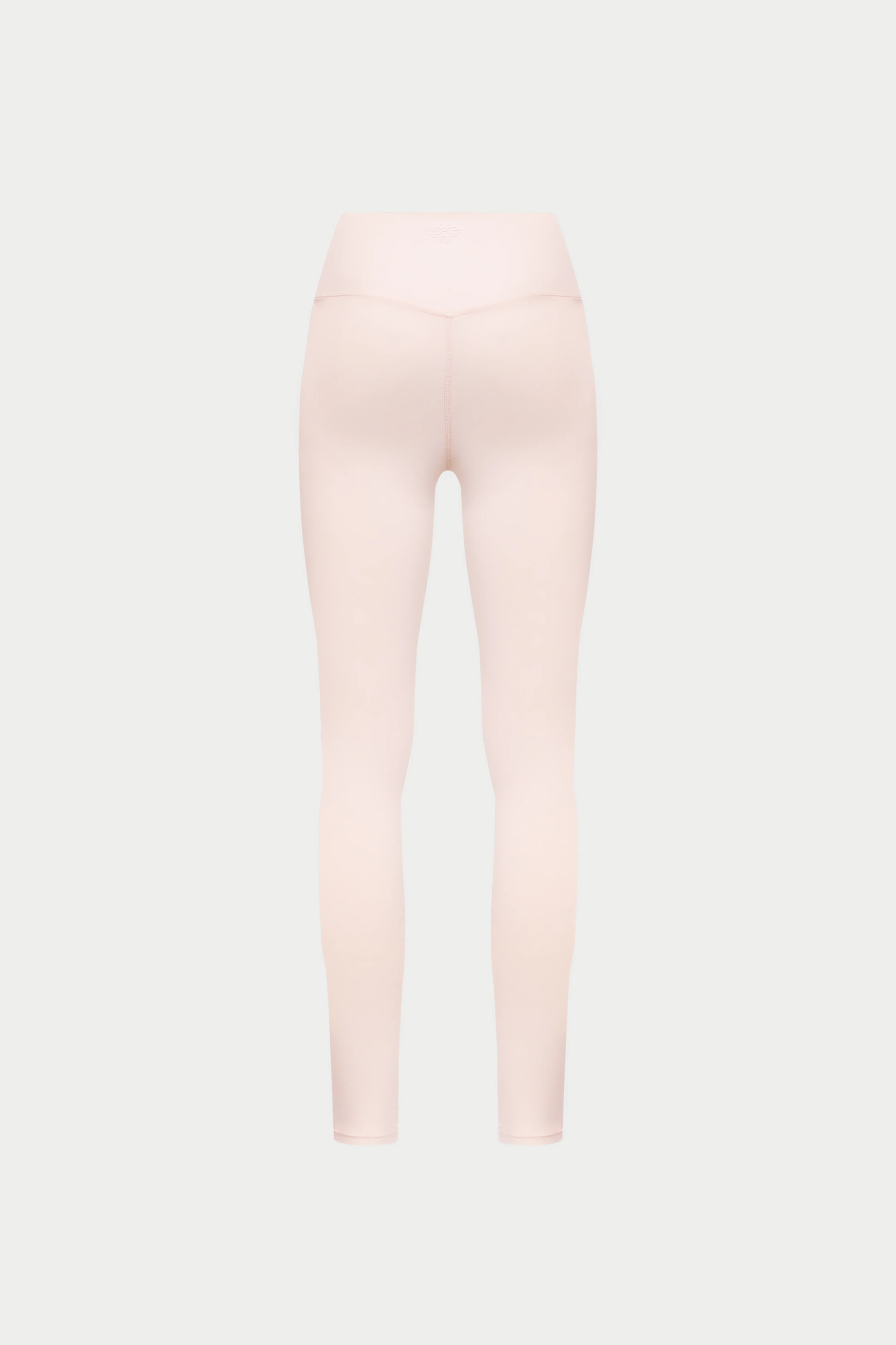 SCULPTING STRETCH CROSSOVER WAISTBAND LEGGINGS - PINK