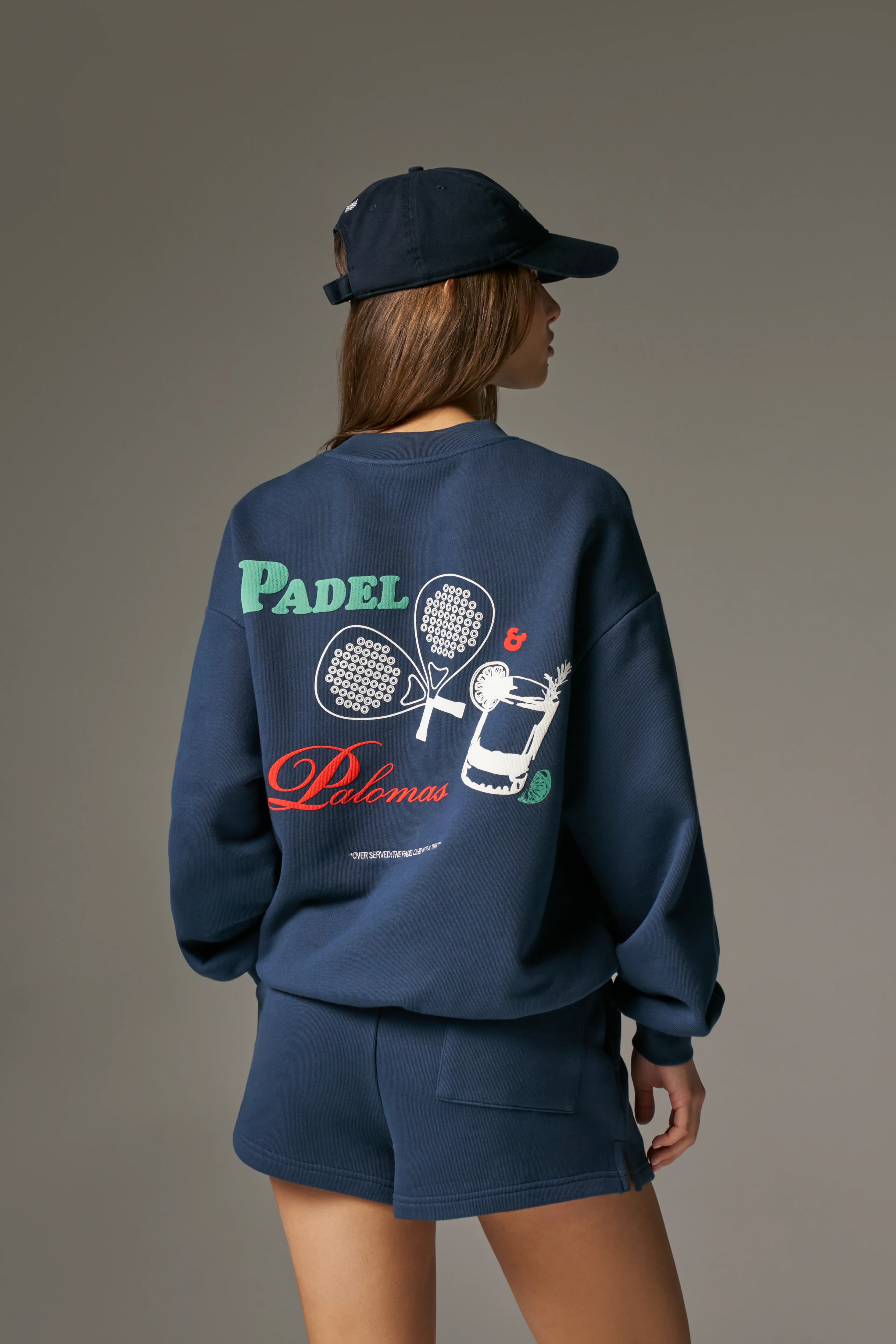 PADEL & PALOMAS SWEATSHIRT - NAVY