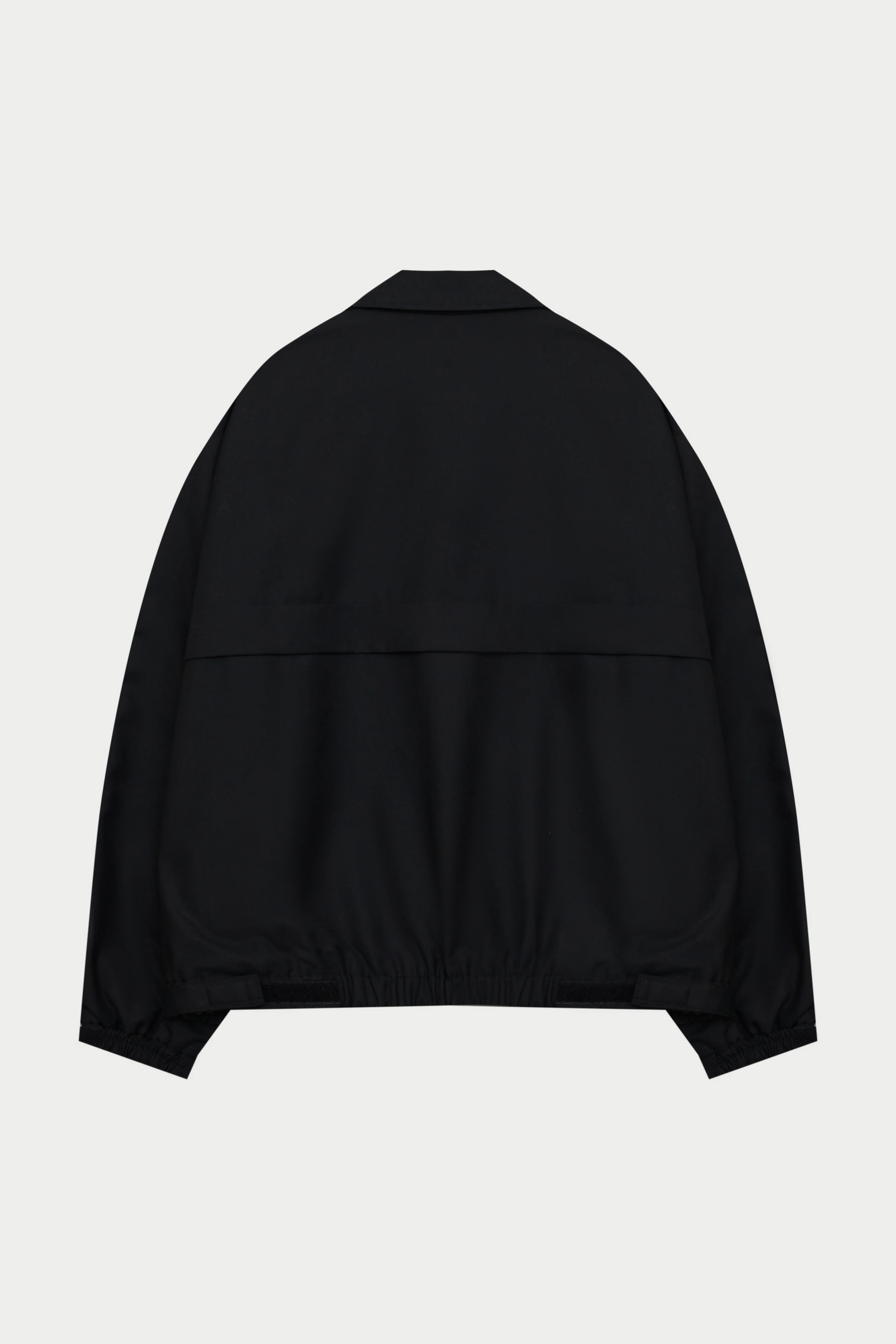 SMART PIPED TRACK JACKET - BLACK