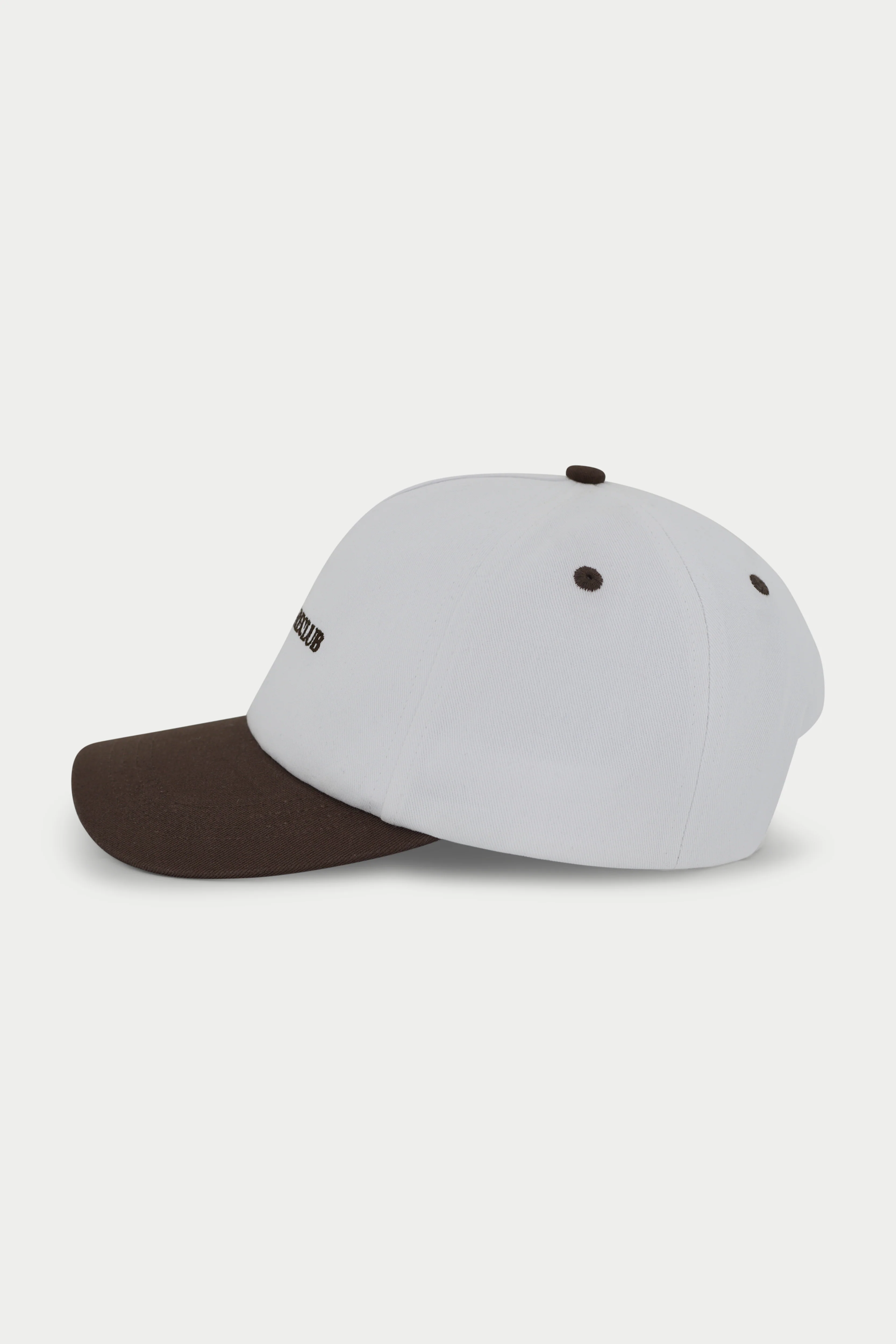 COPYRIGHT EMBROIDERED CAP - BROWN