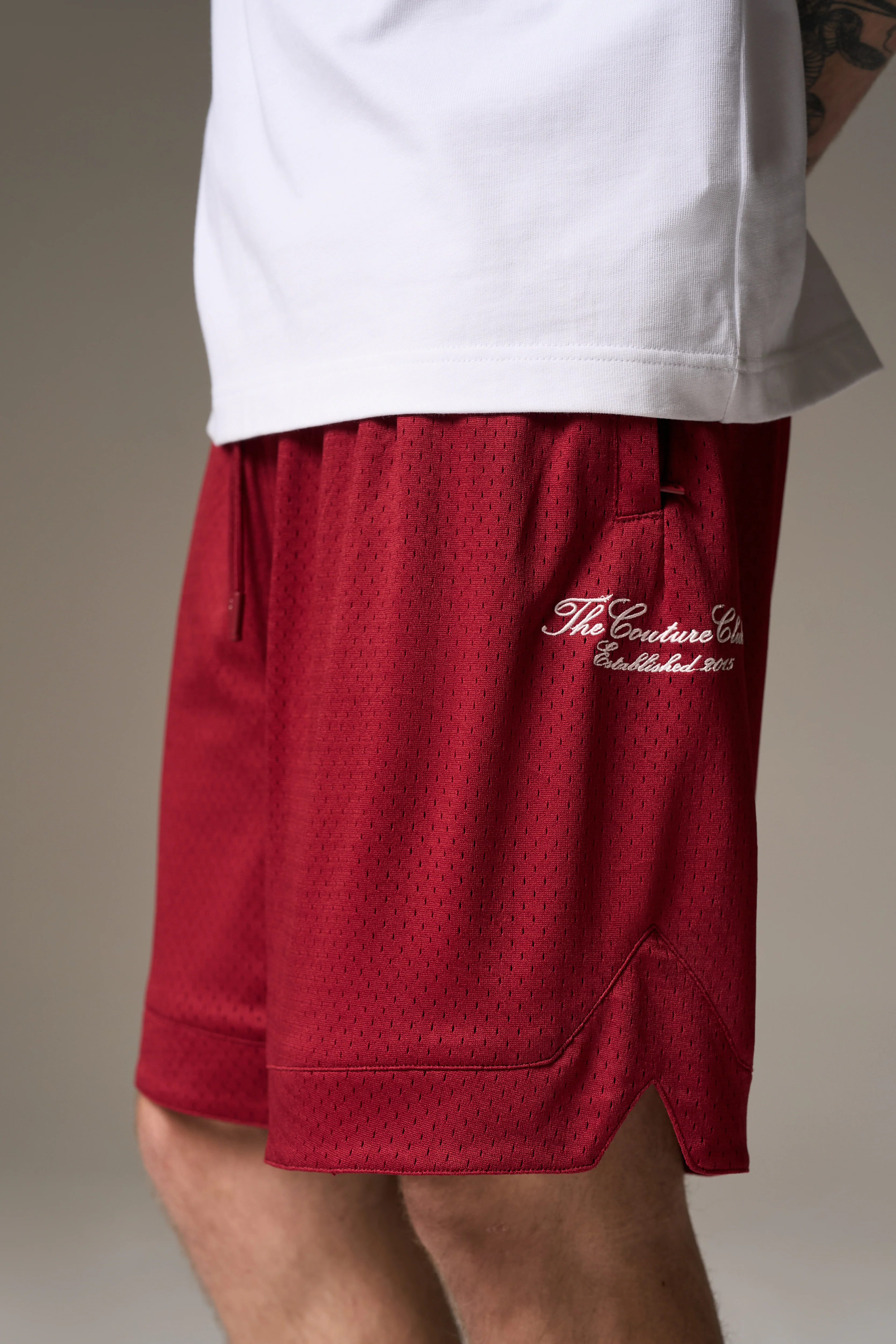 AIRTEX SHORTS - BURGUNDY