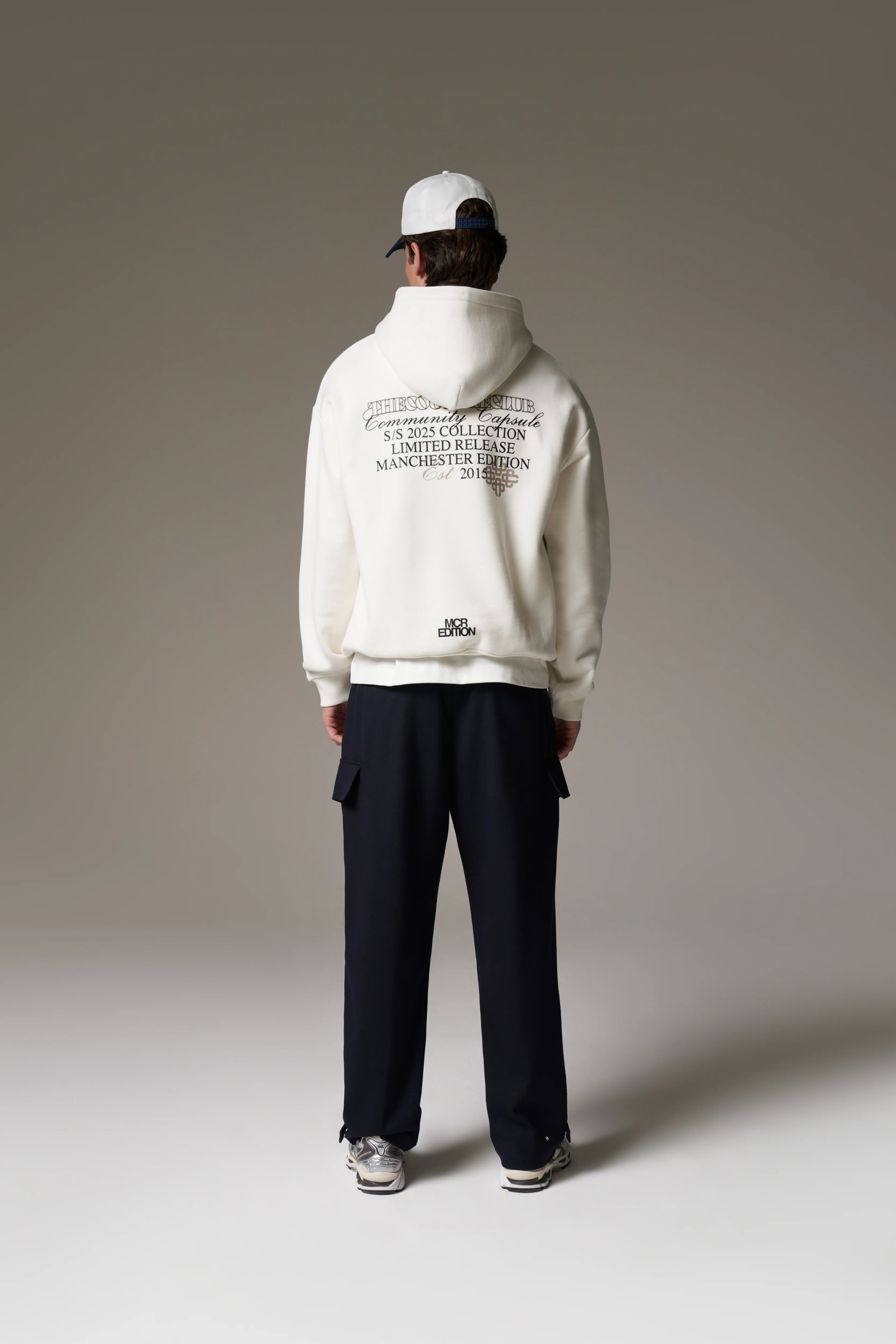 COMMUNITY CAPSULE HOODIE - OFF WHITE