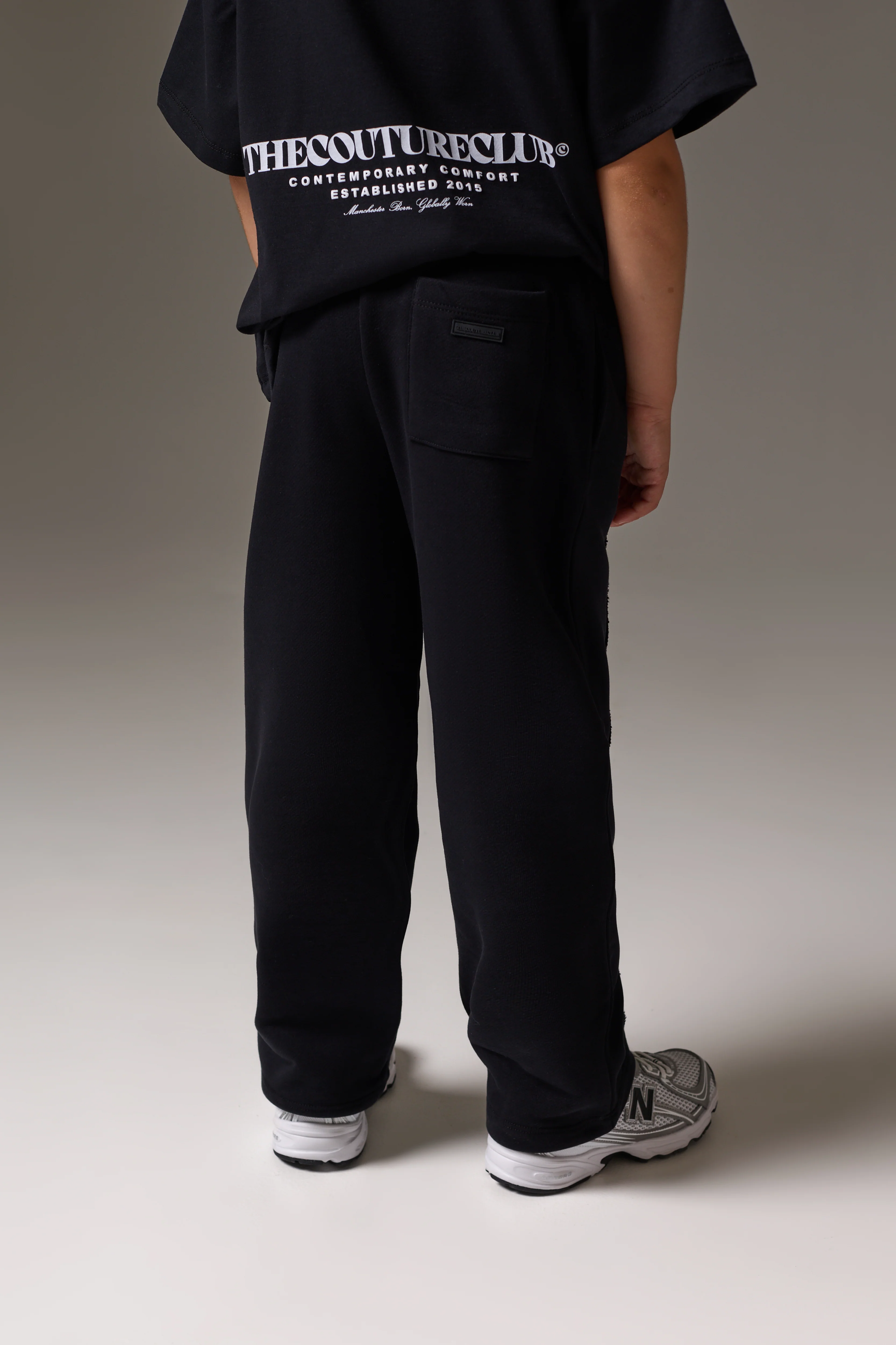 JUNIOR COPYRIGHT JOGGERS - BLACK
