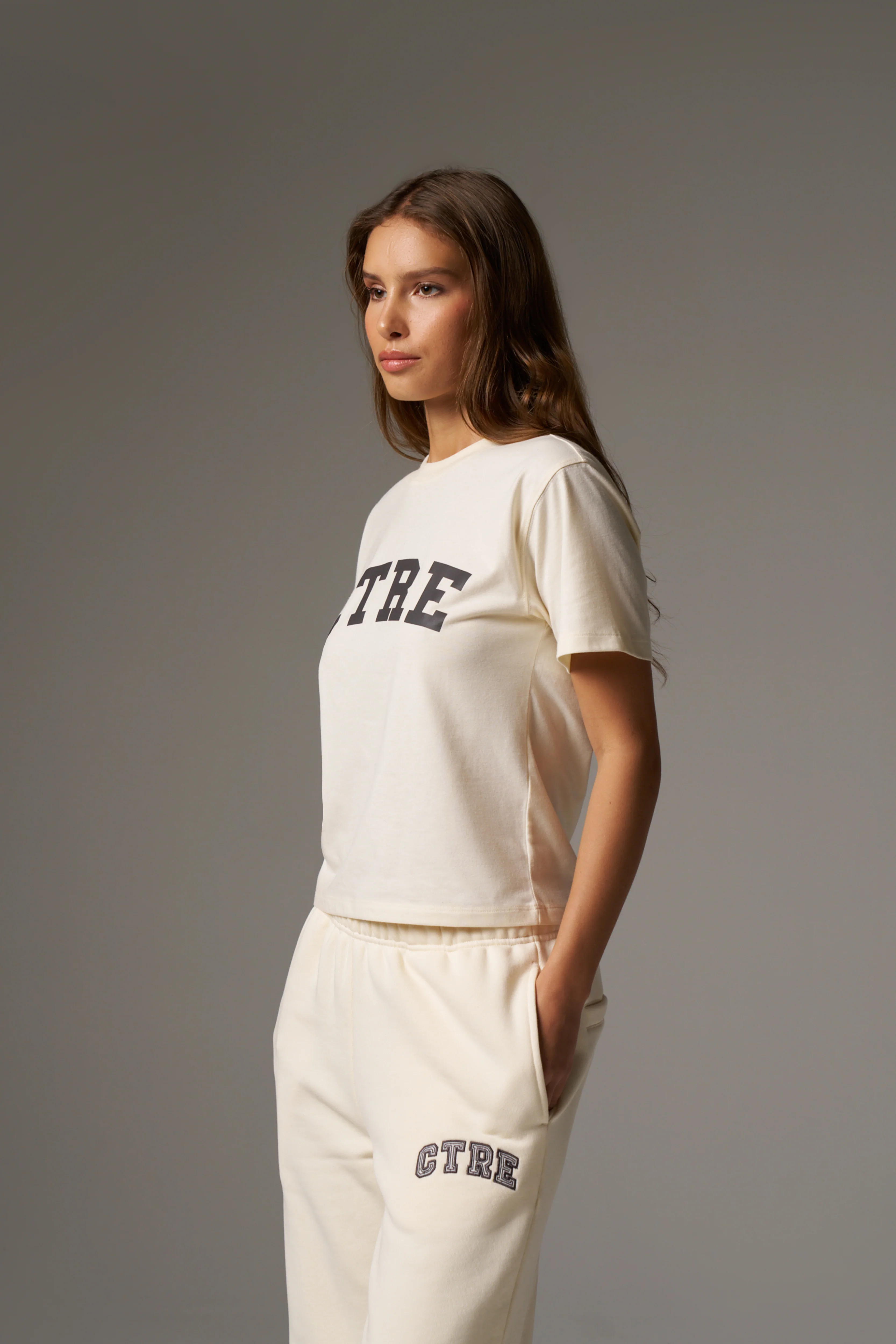 CTRE LIGHTWEIGHT BABY TEE - BUTTERMILK