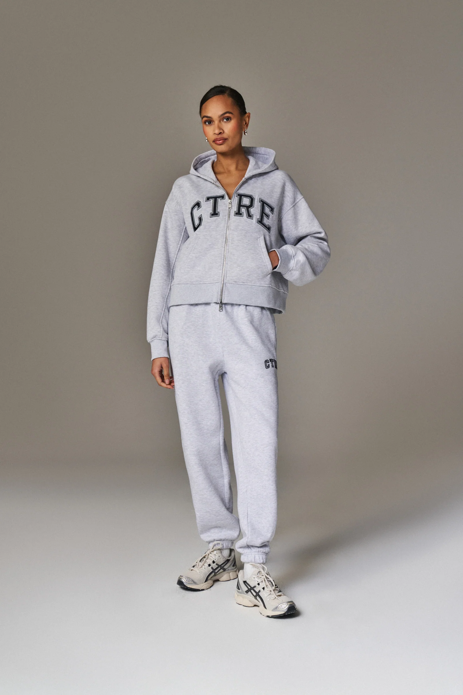 CTRE RELAXED JOGGERS - GREY MARL