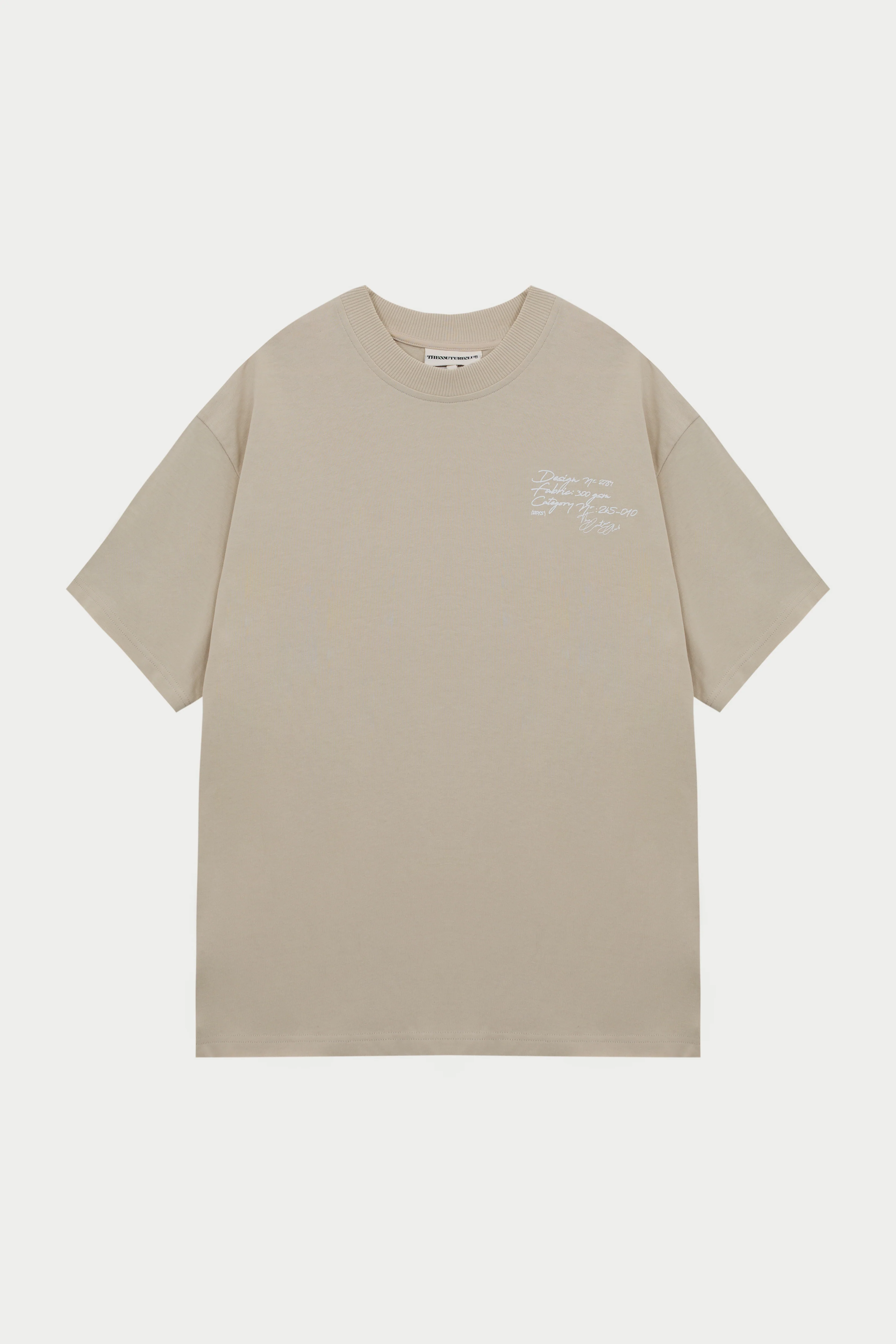 DISPLAY USE ONLY RELAXED T-SHIRT - BEIGE