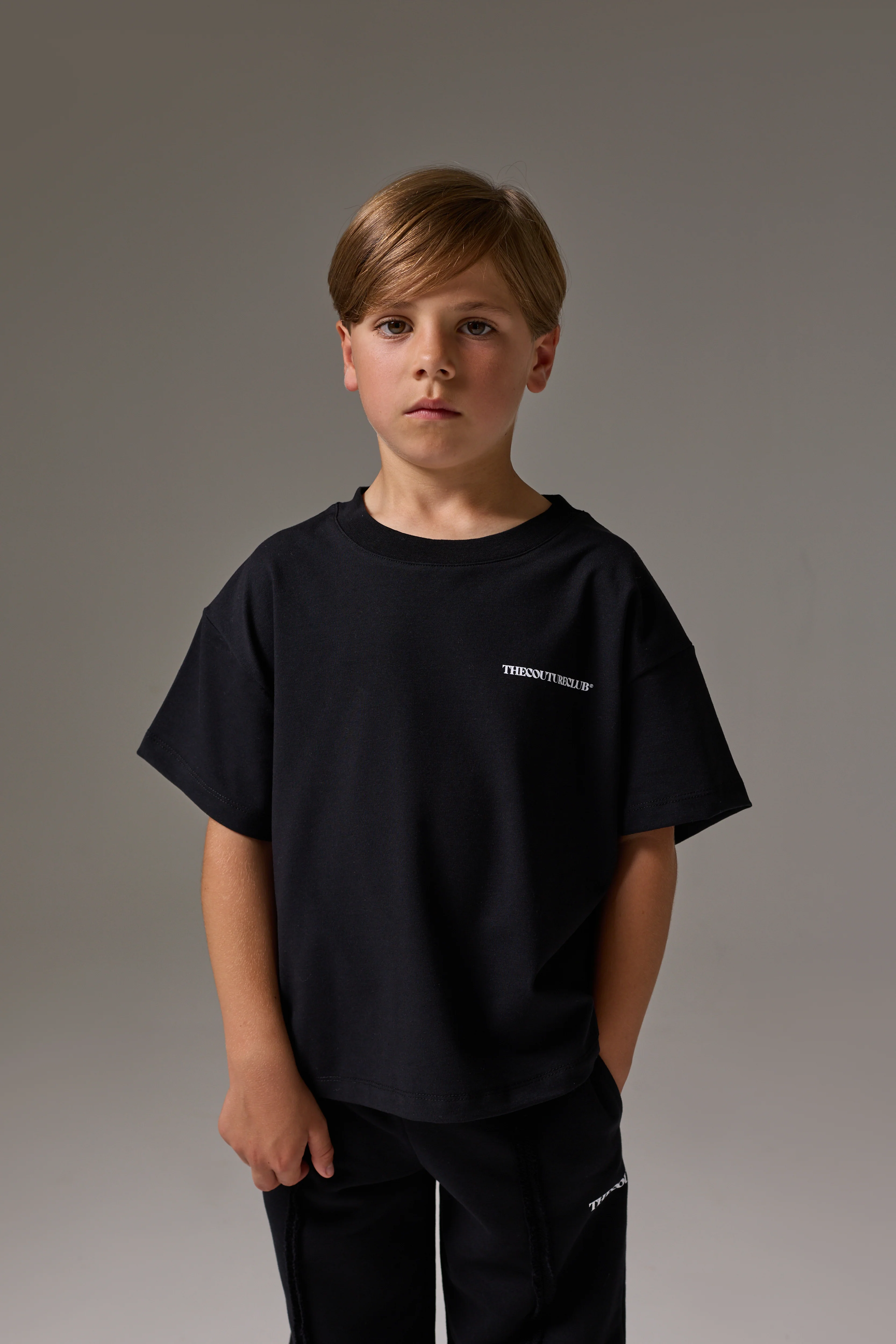 JUNIOR COPYRIGHT T-SHIRT - BLACK