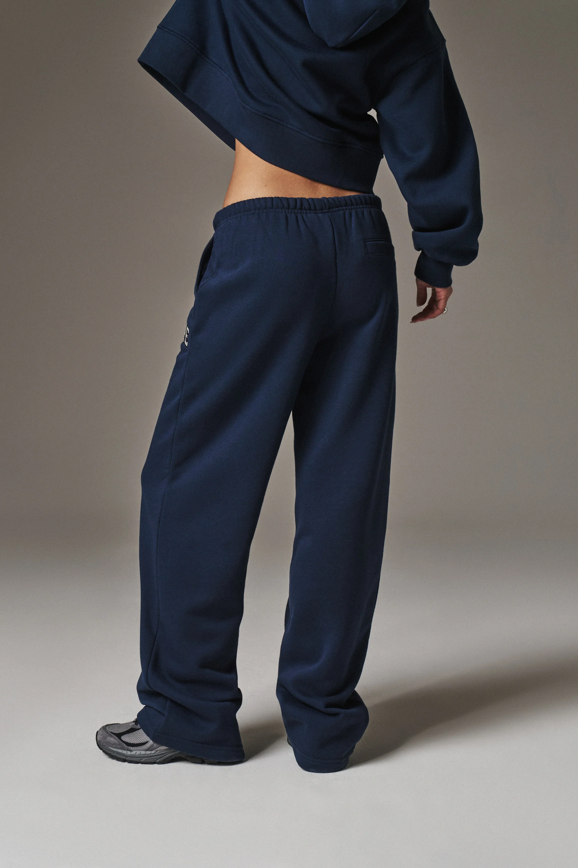 CTRE WIDE LEG JOGGERS - NAVY