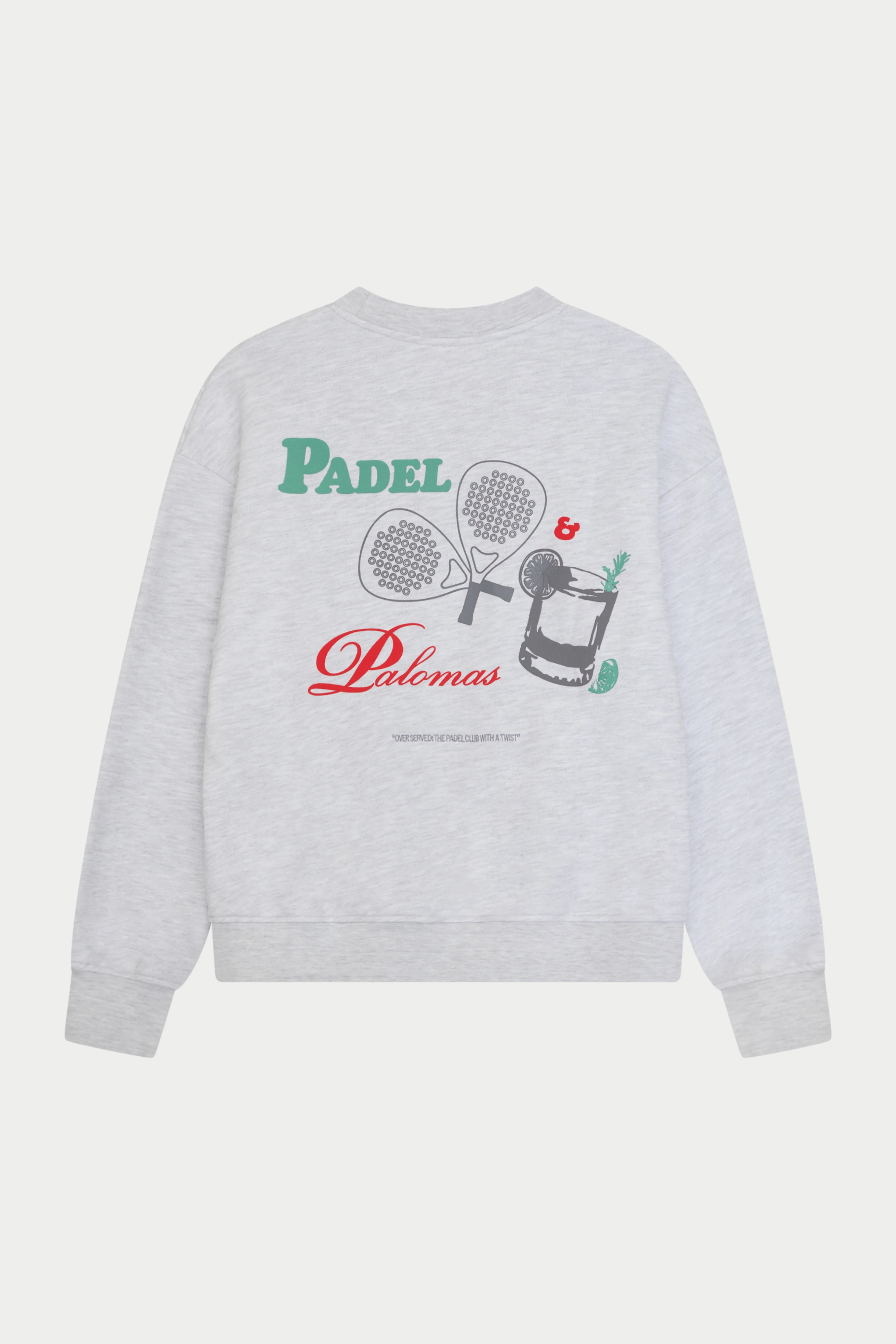 PADEL & PALOMAS SWEATSHIRT - GREY MARL