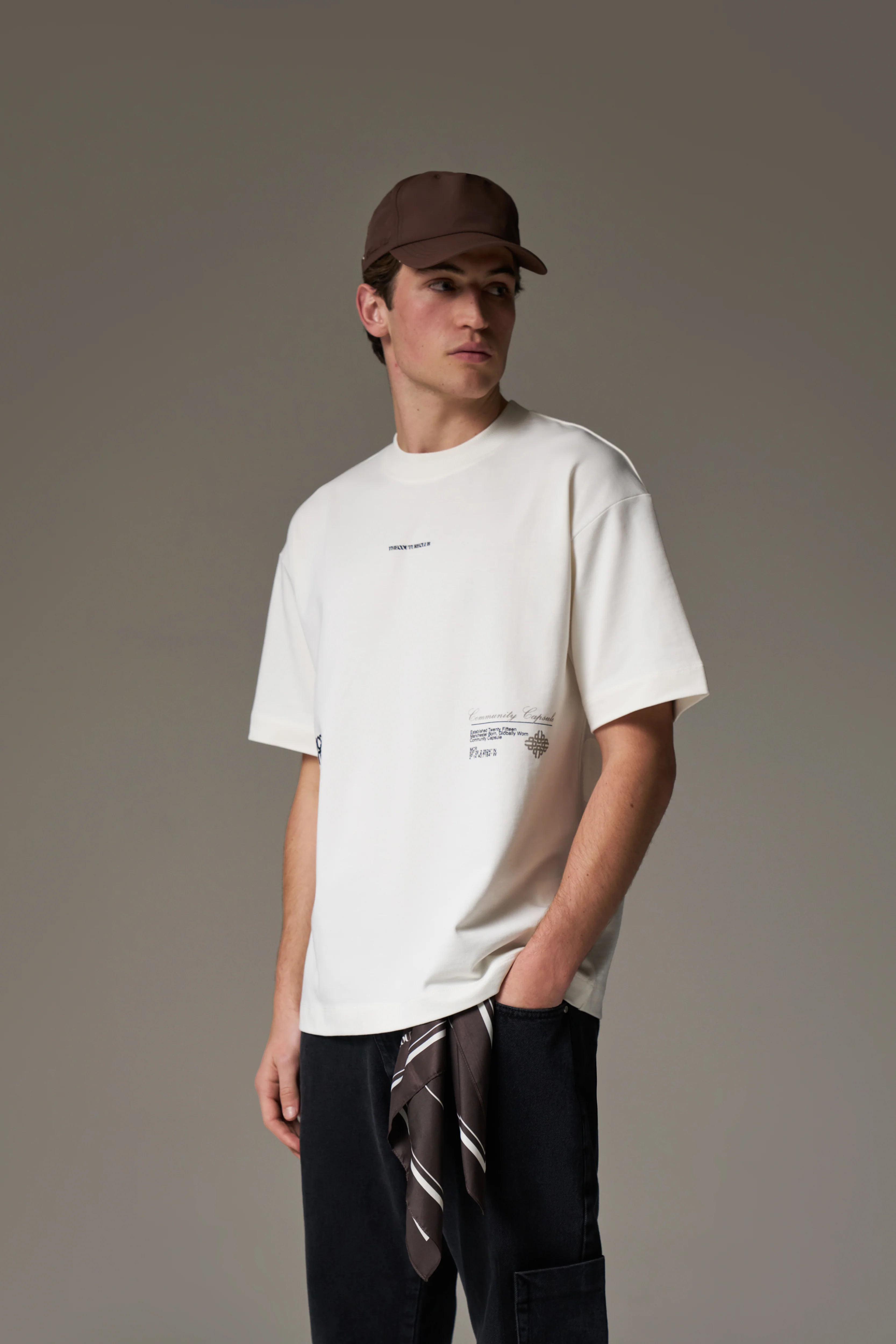 COMMUNITY CAPSULE T-SHIRT - OFF WHITE