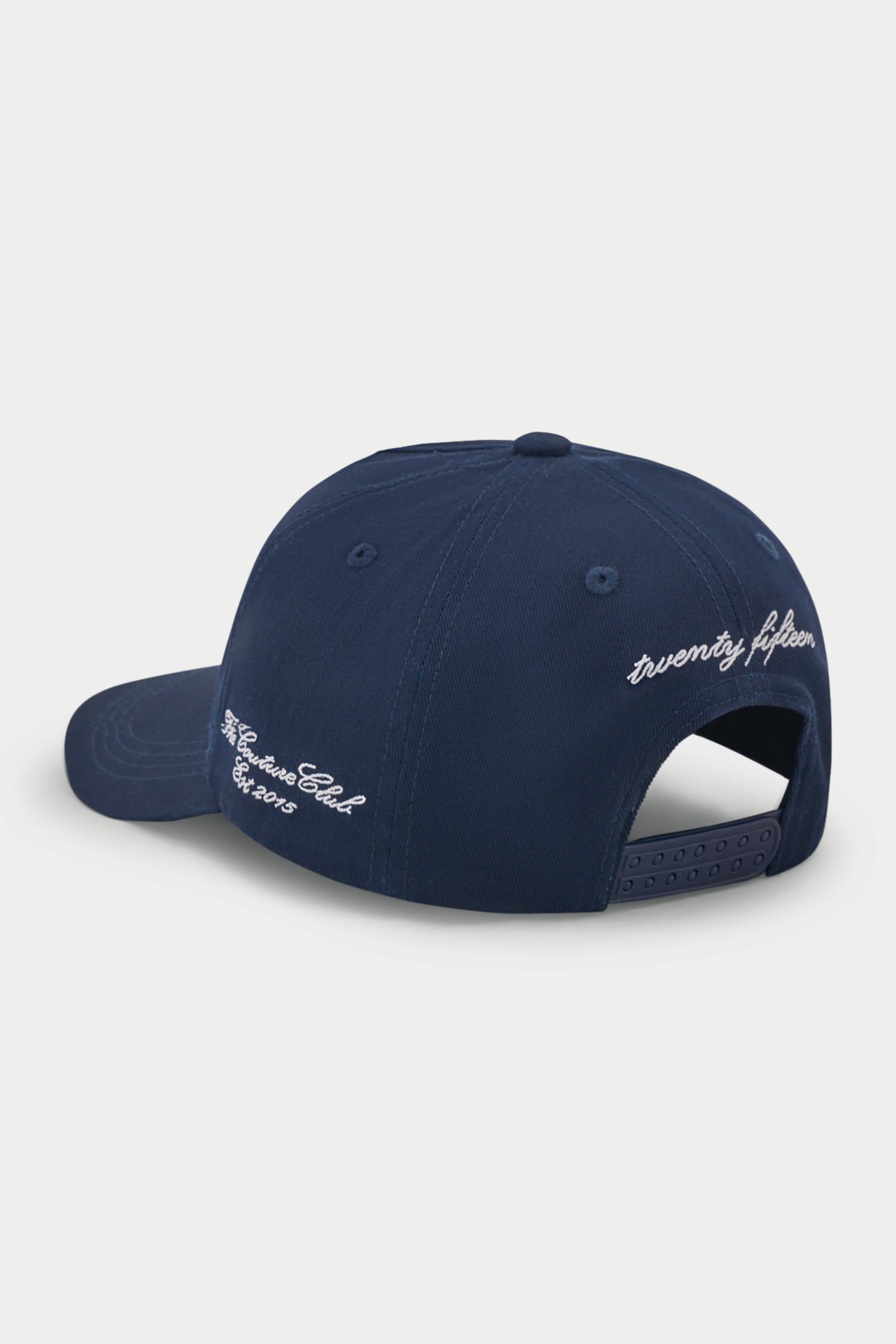 MONOGRAM EMBLEM CAP - NAVY
