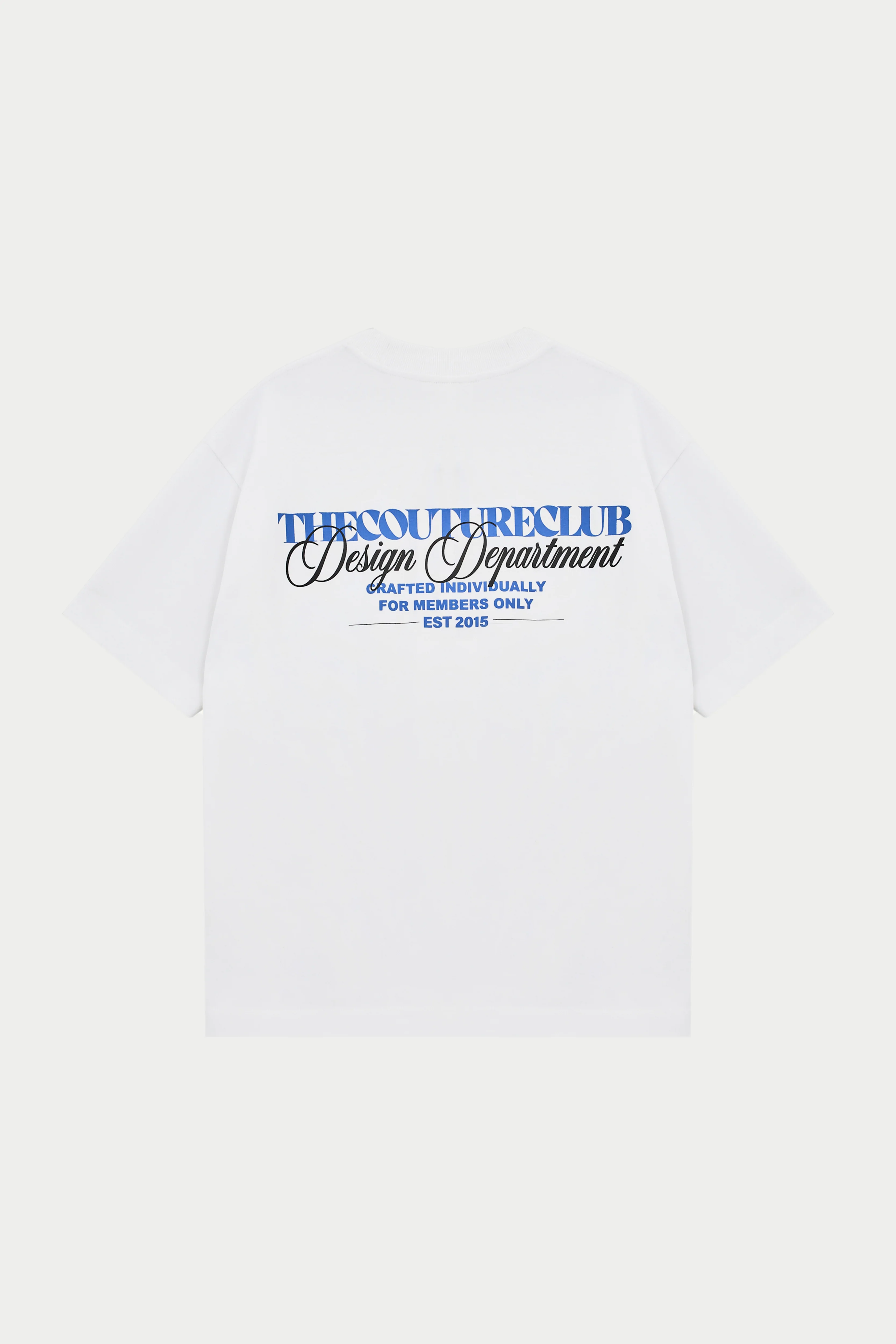 DESIGN DEPARTMENT GRAPHIC T-SHIRT - BLUE