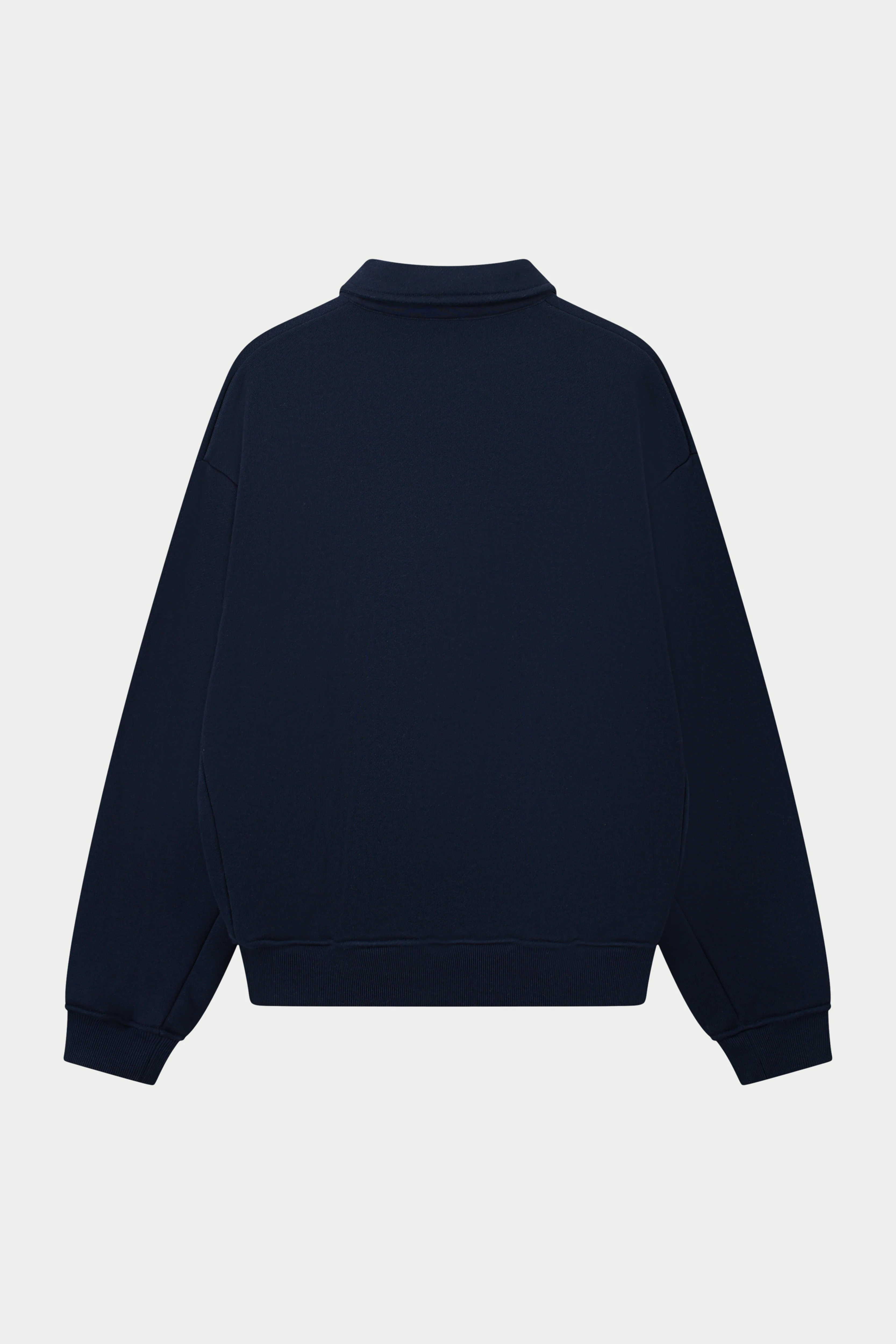 HEAVYWEIGHT MONOGRAM EMBLEM POLO - NAVY