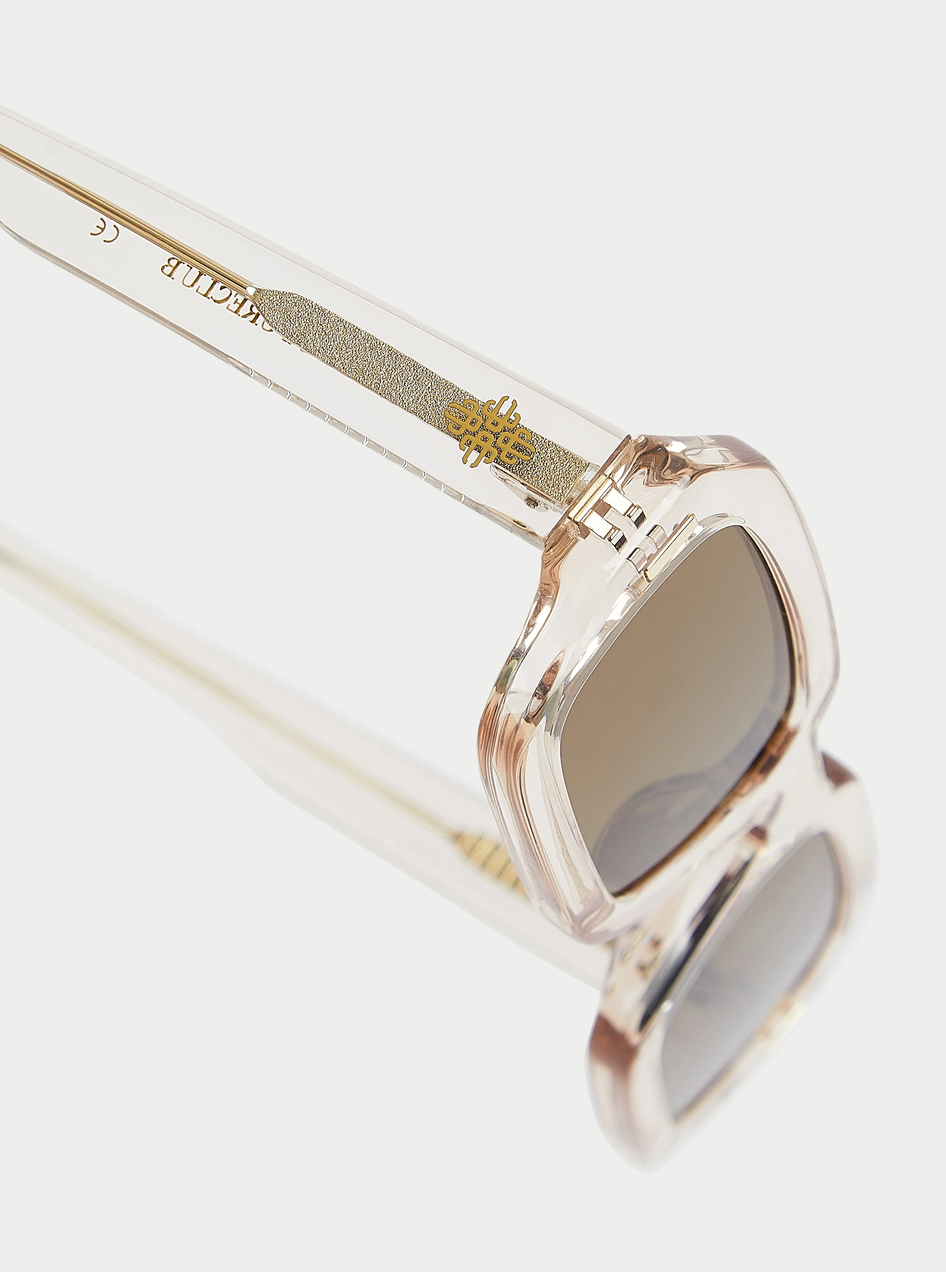 EMBLEM SUNGLASSES - CHAMPAGNE
