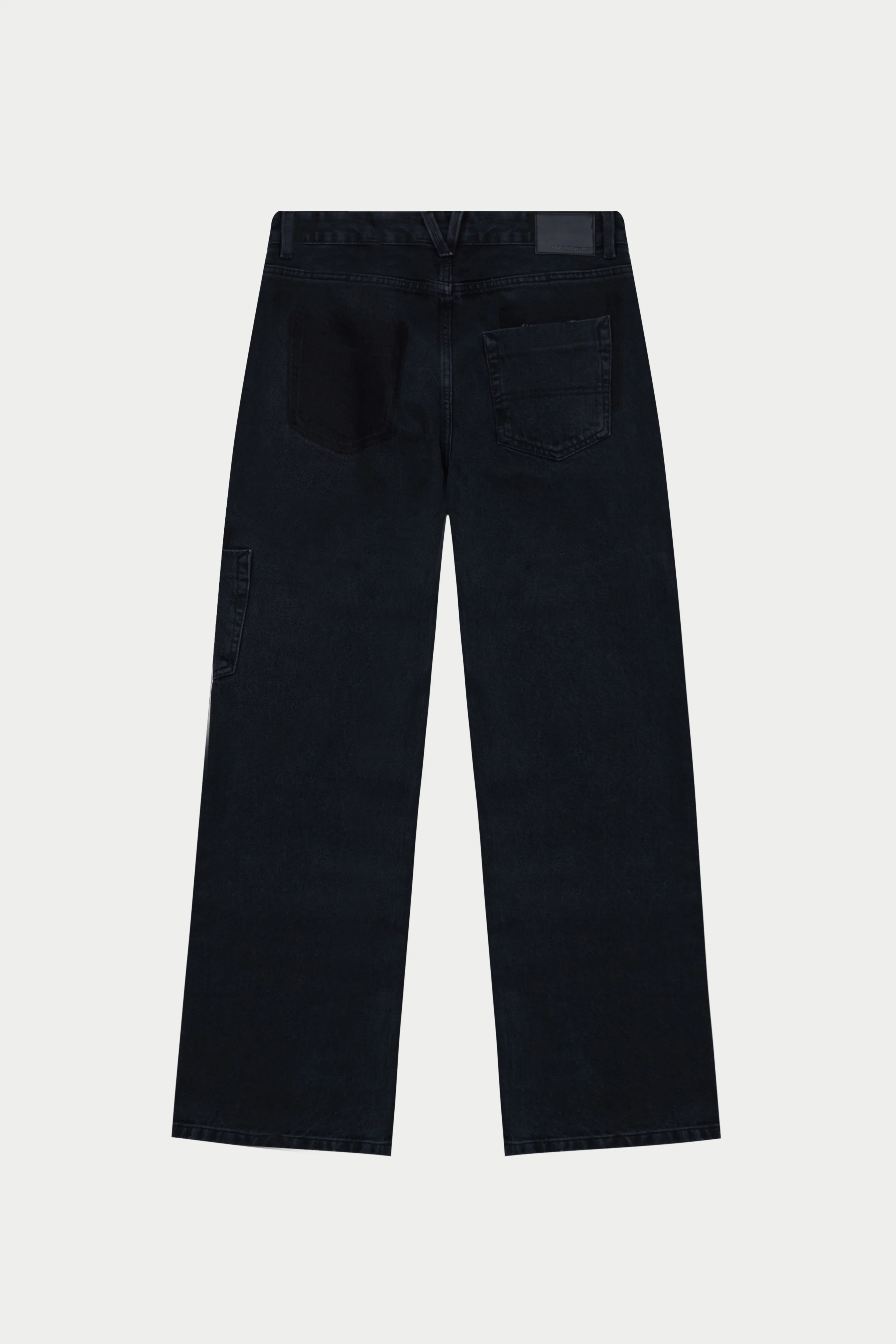 MULTI POCKET WASHED JEAN - BLACK WASH