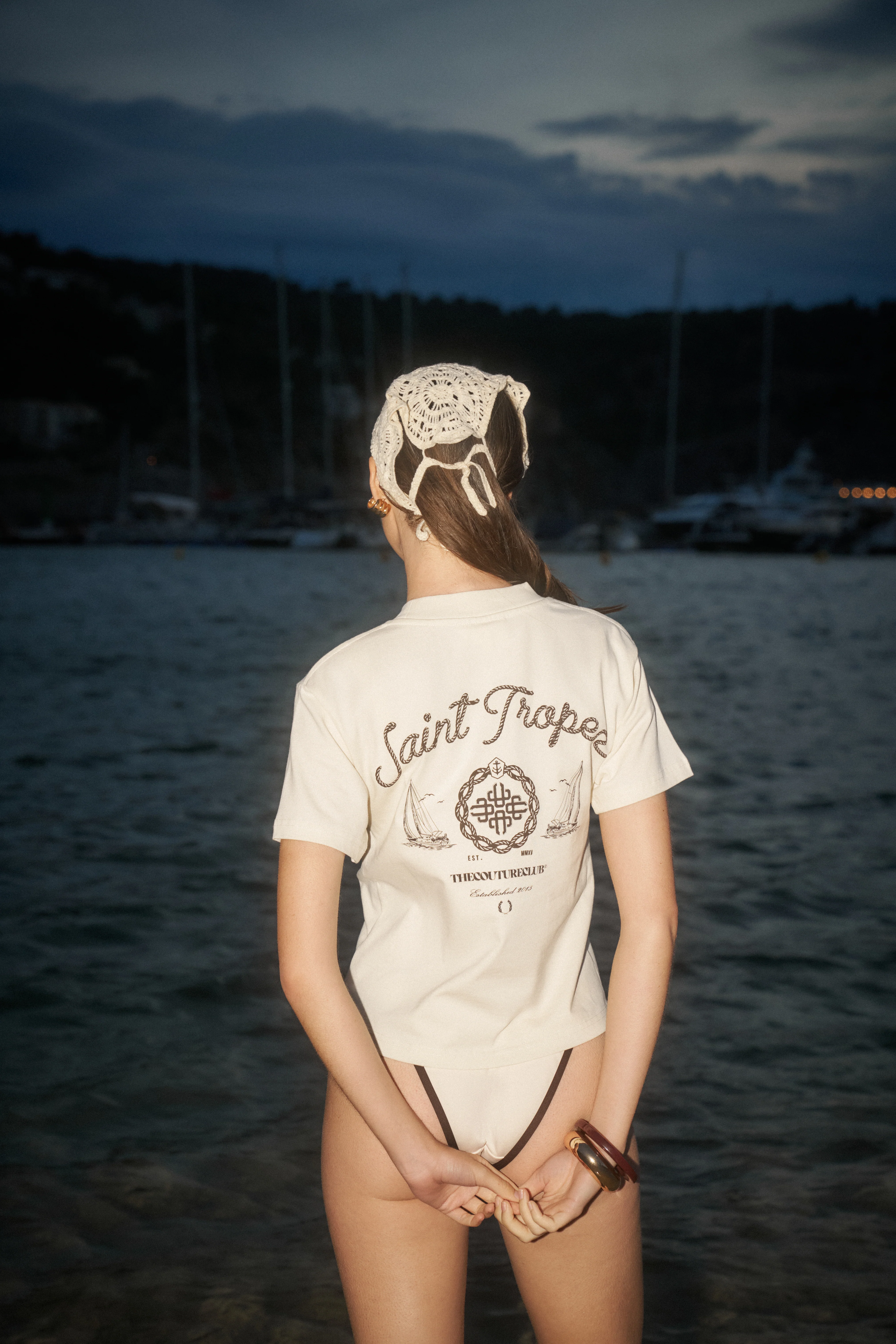 ST TROPEZ T-SHIRT - OFF WHITE