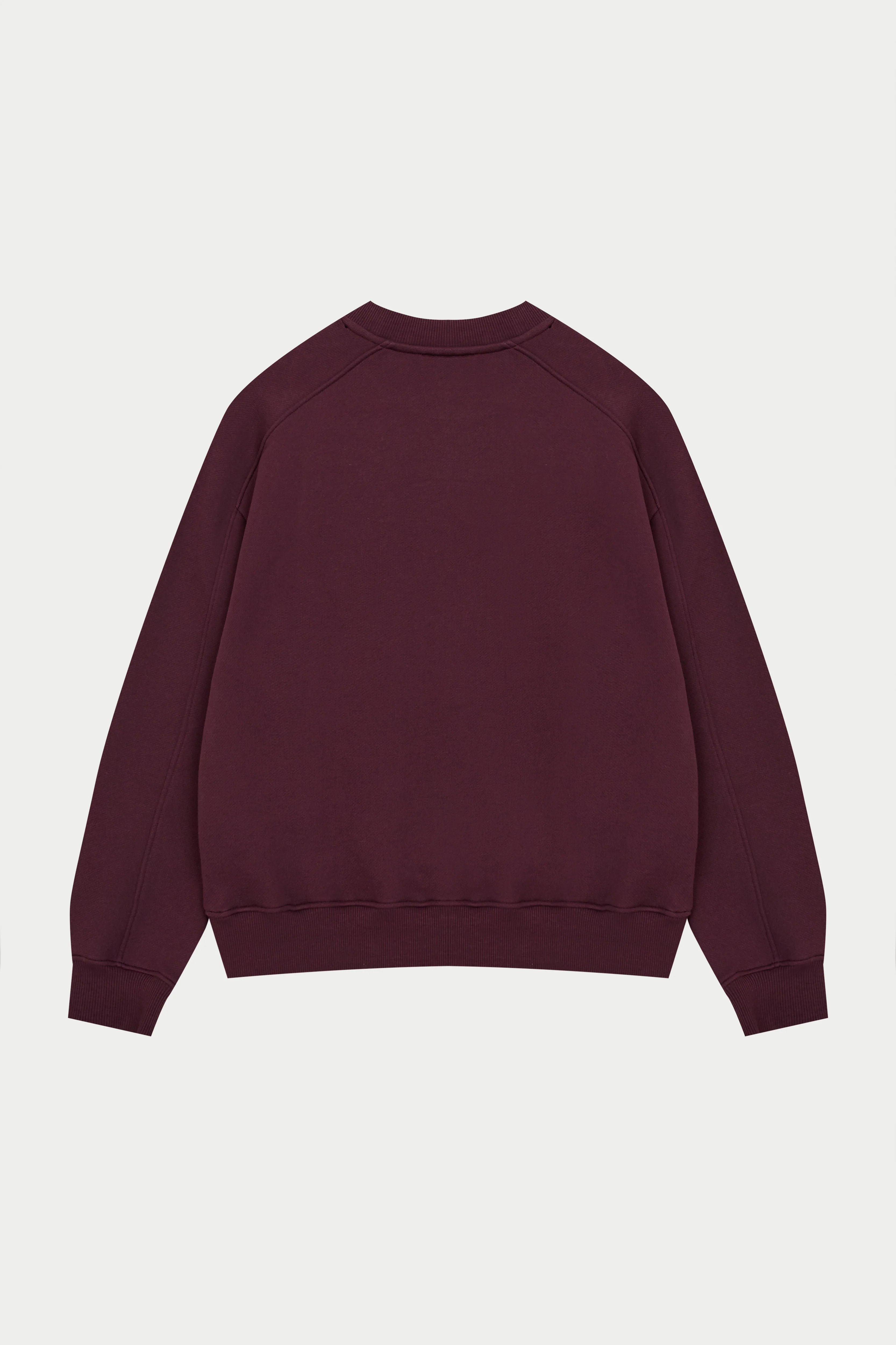 EMBOSSED SWEATSHIRT - PURPLE