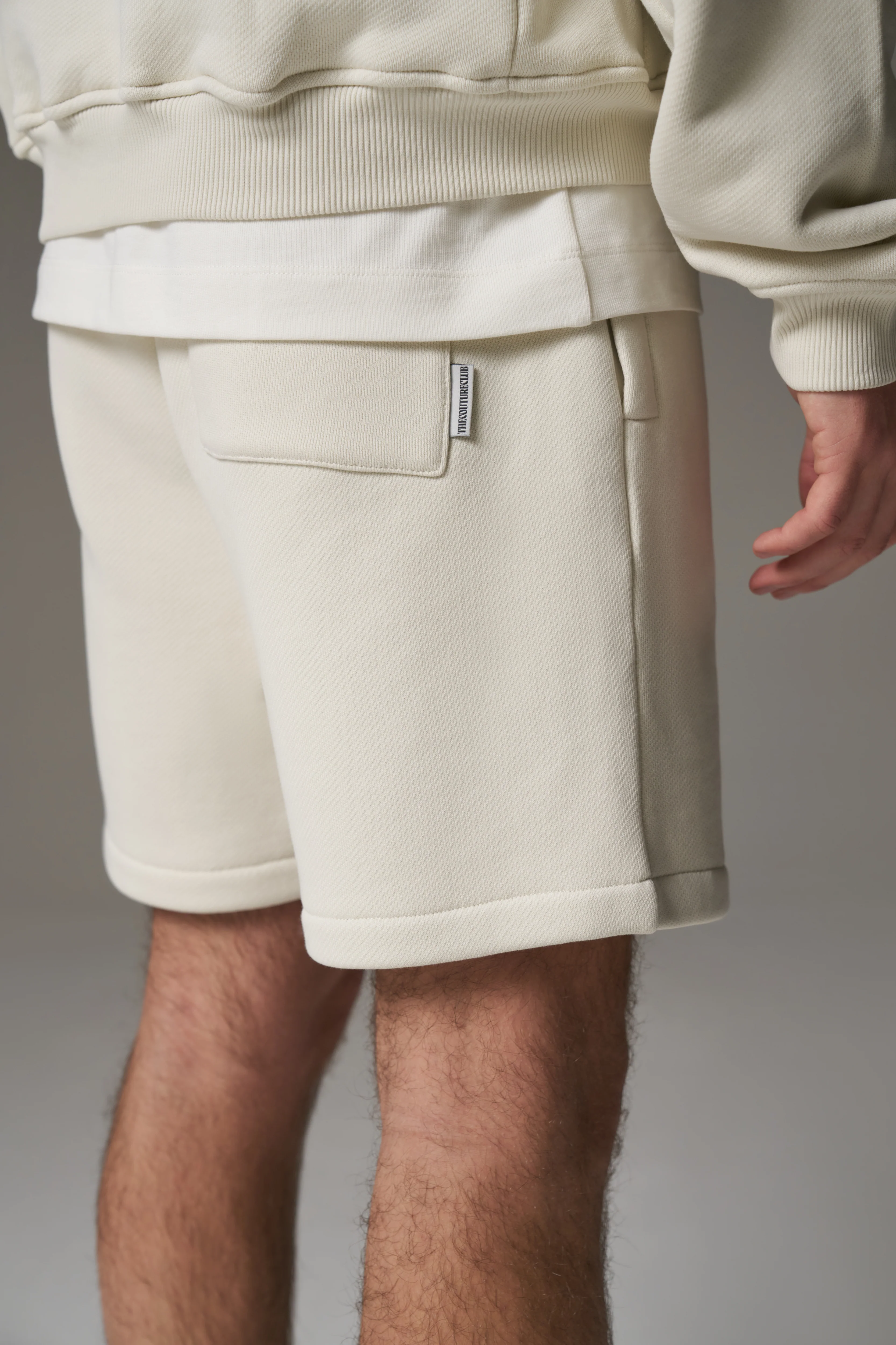 LAUNDERED CLASSICS SHORTS - ECRU