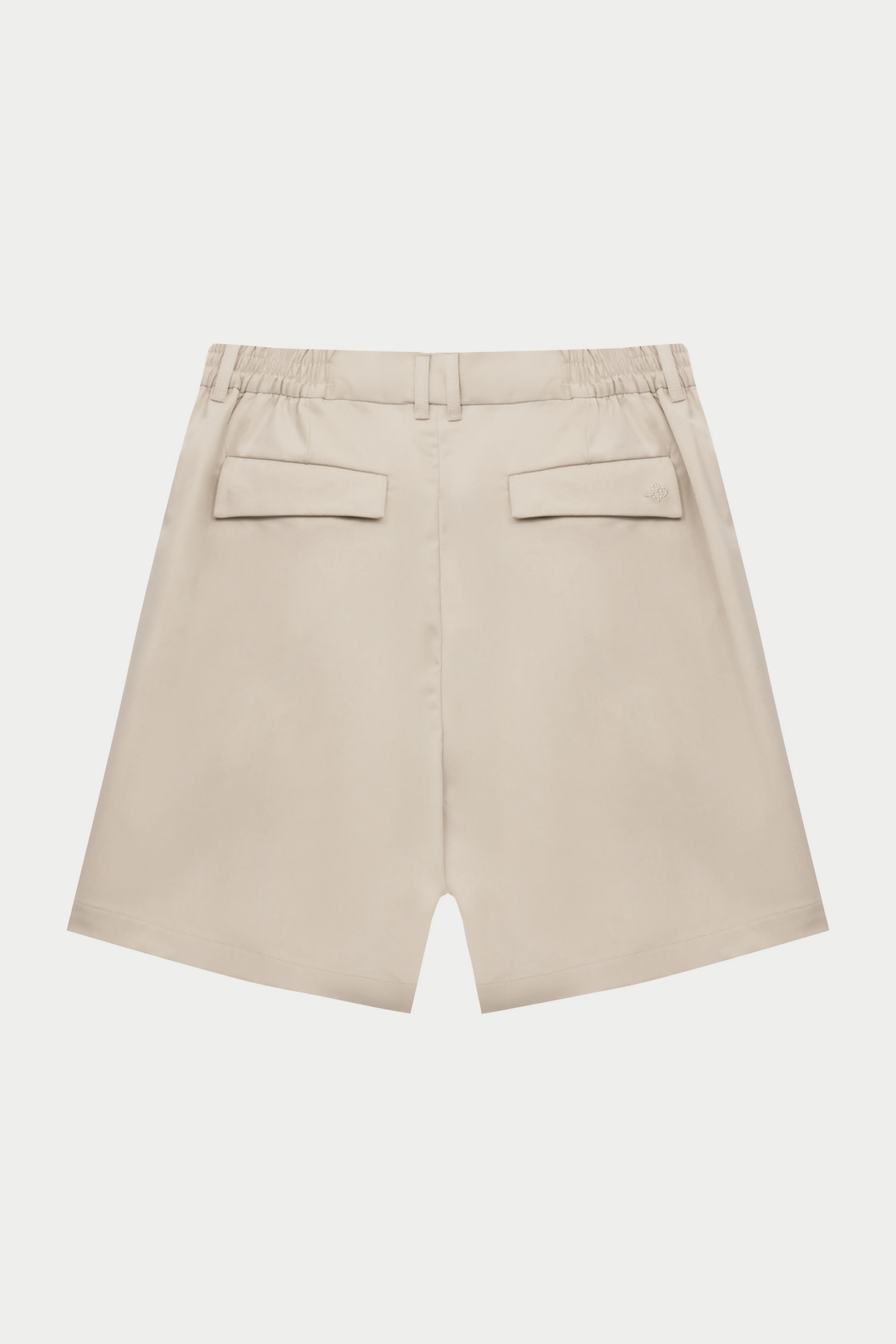 SMART WOVEN SHORTS - STONE