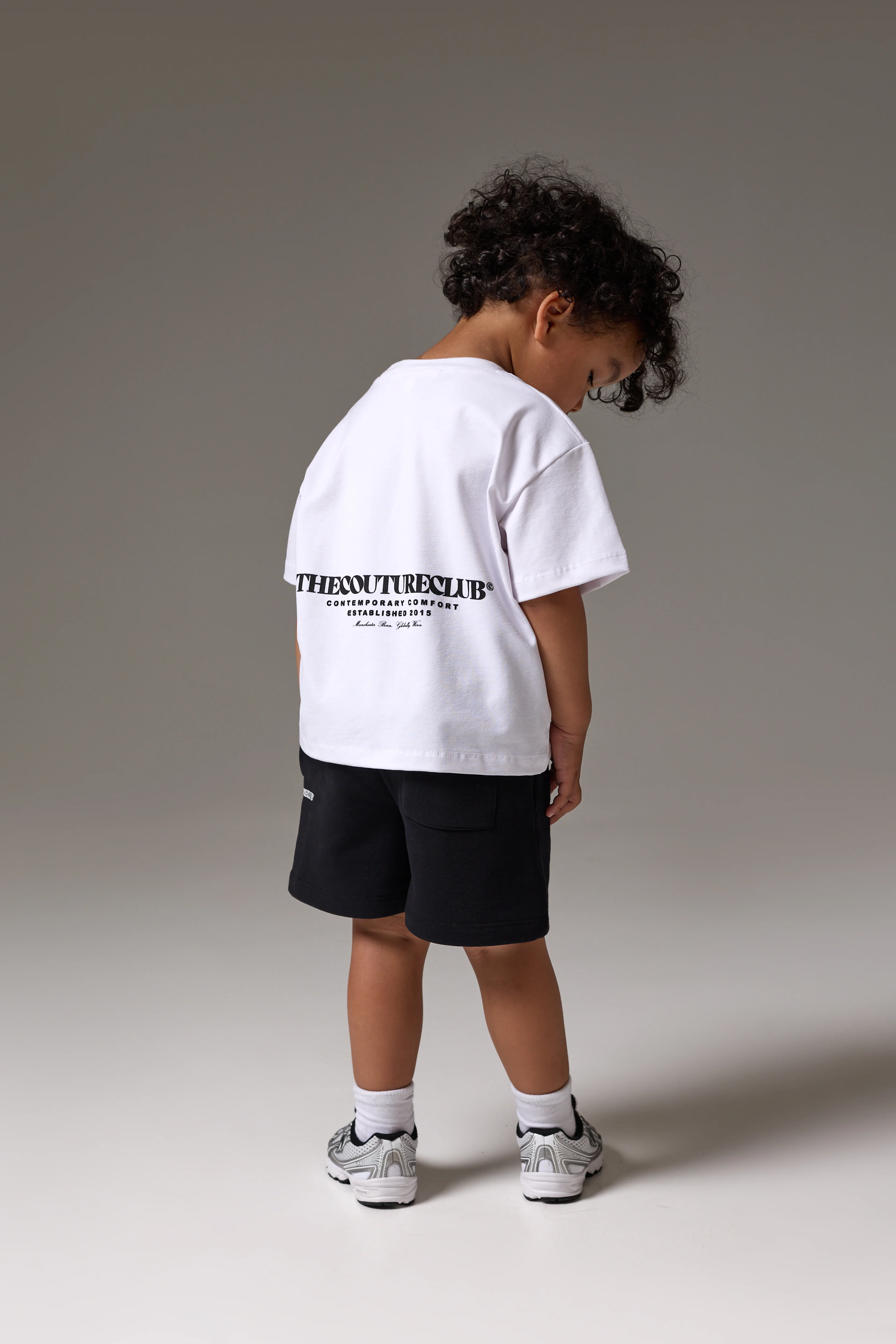 KIDS COPYRIGHT SHORTS - BLACK