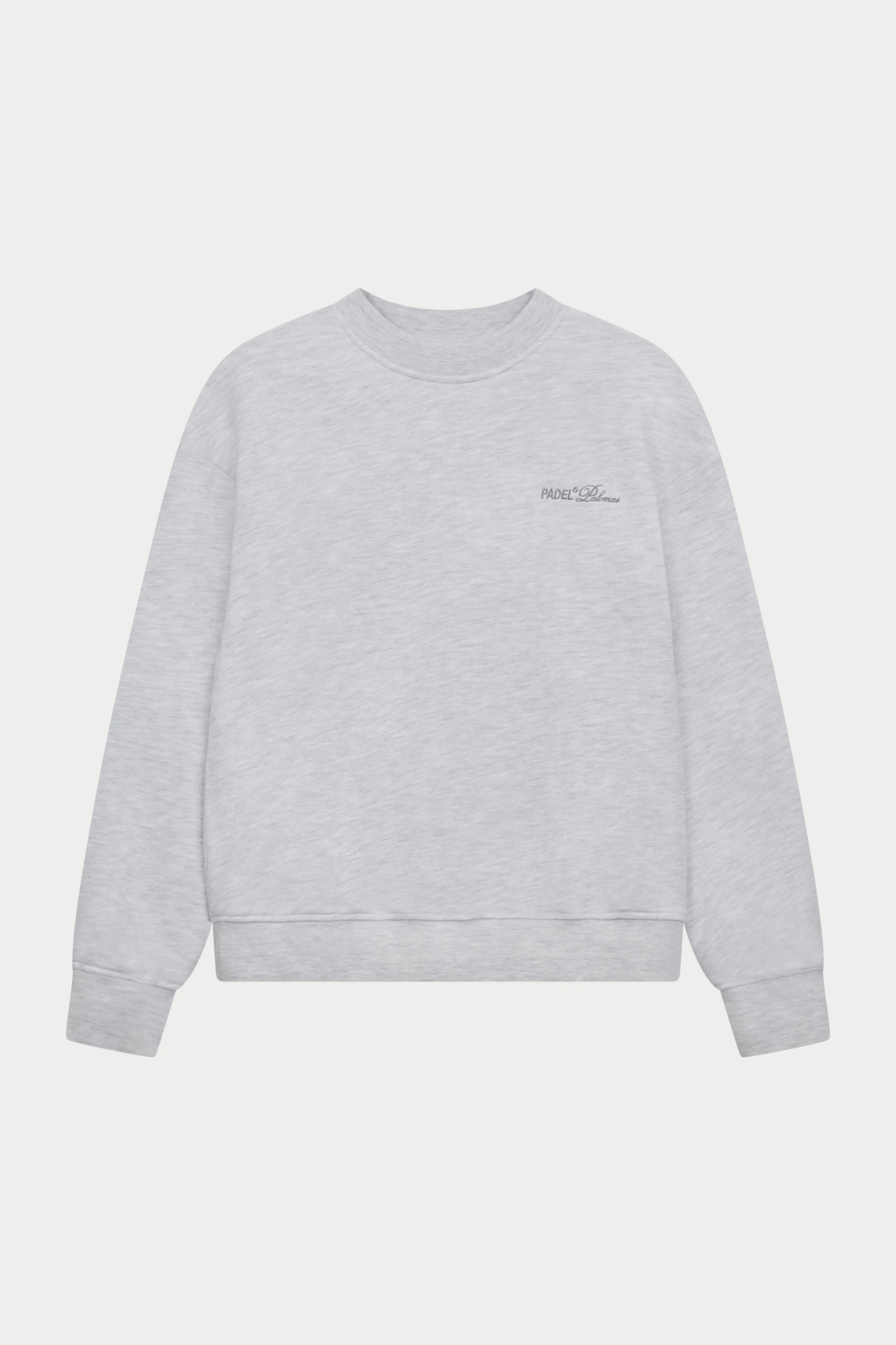 PADEL & PALOMAS SWEATSHIRT - GREY MARL
