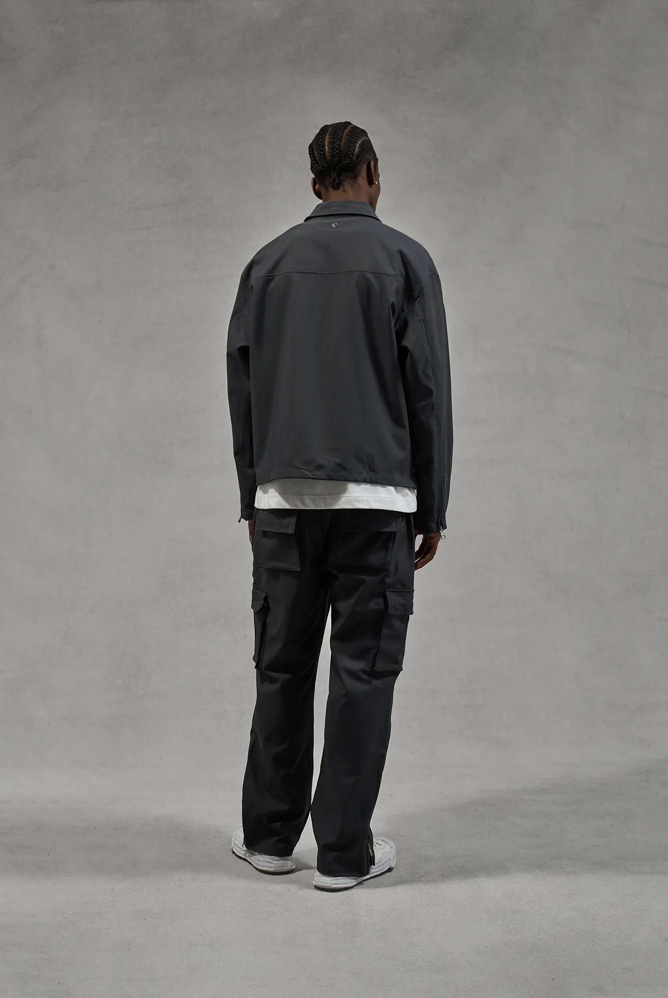 TECHNICAL LONG SLEEVE SHIRT - GREY