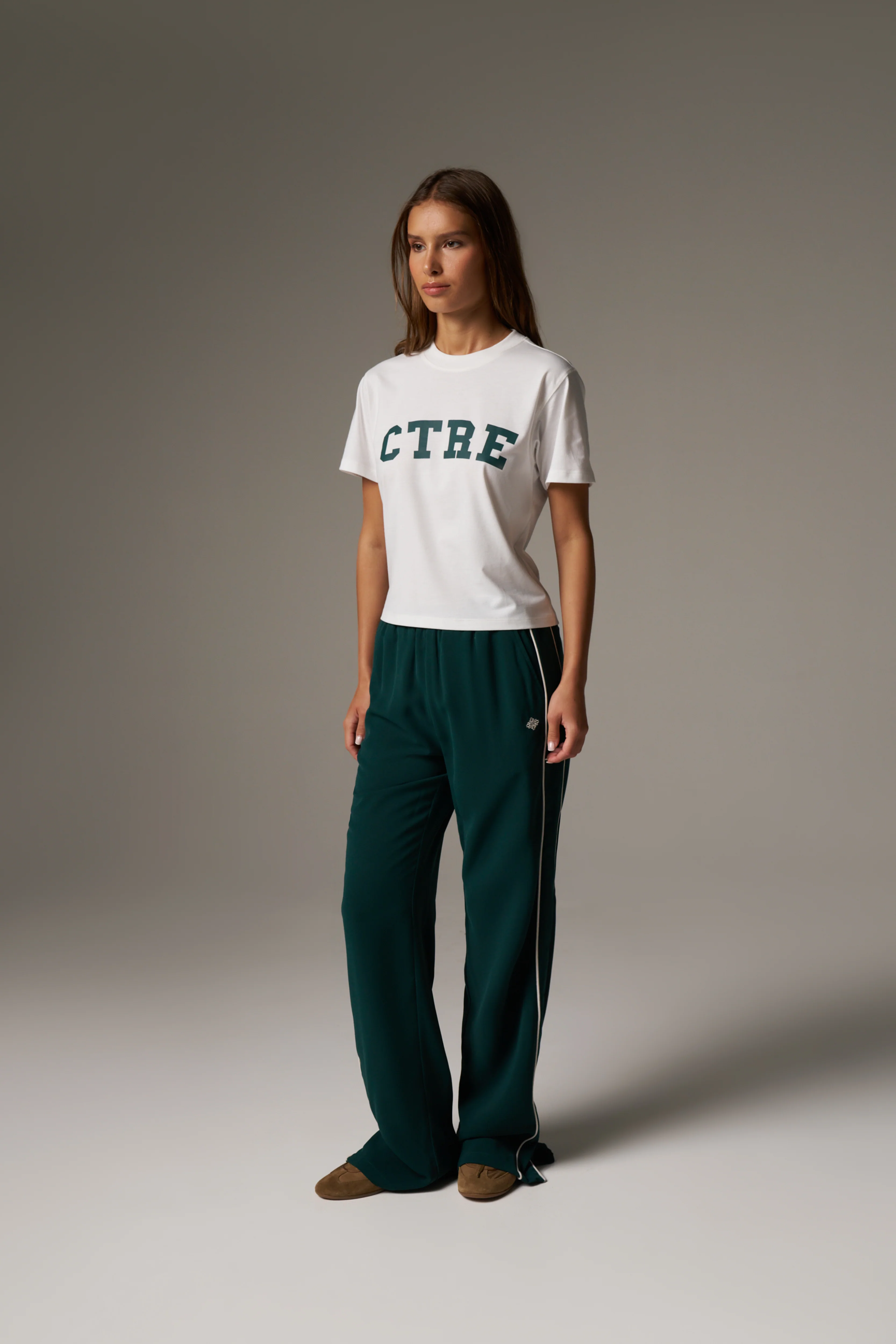 CTRE LIGHTWEIGHT BABY TEE - OFF WHITE