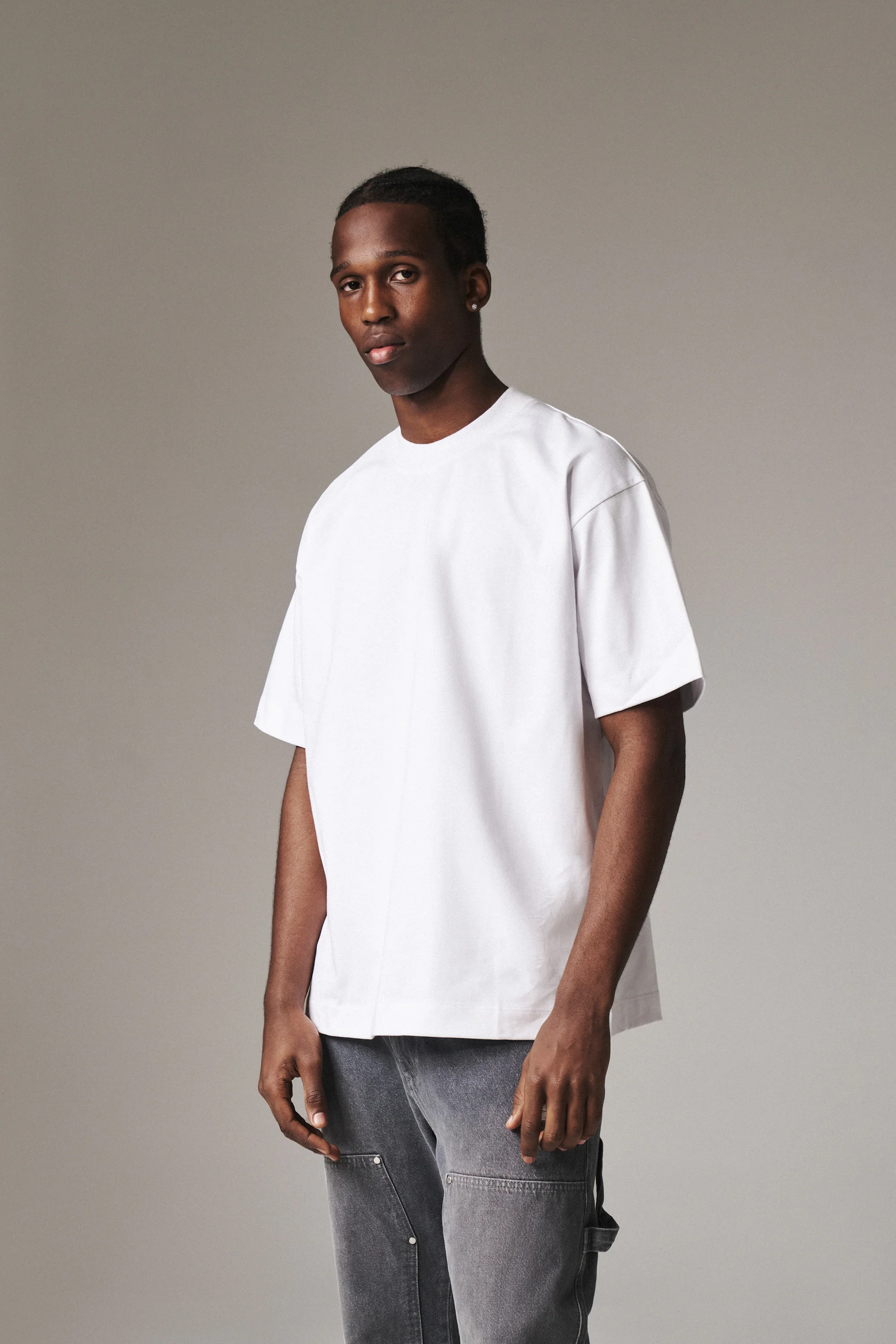 SUPER HEAVYWEIGHT BLANK T-SHIRT - WHITE