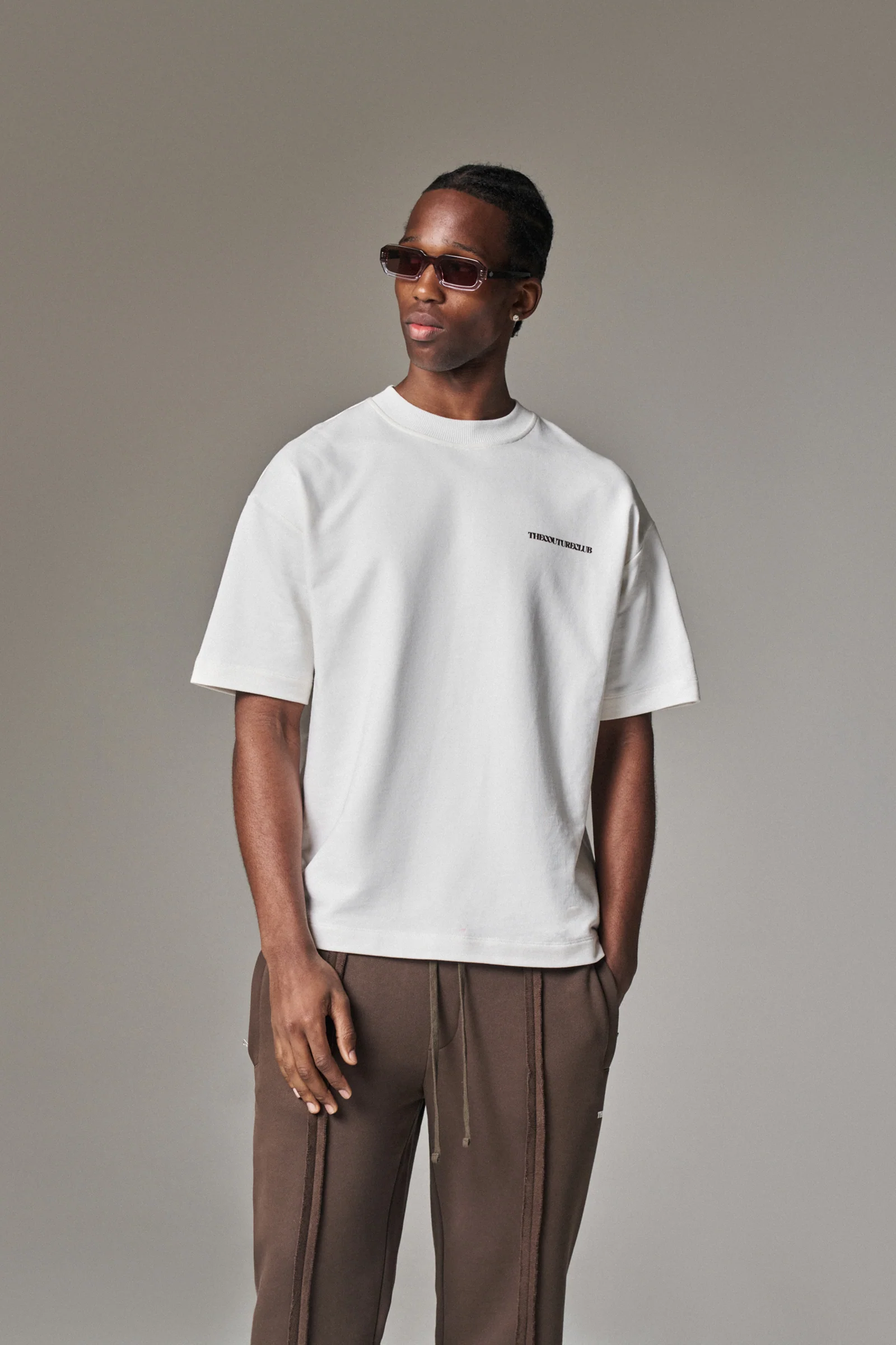 HEAVYWEIGHT COPYRIGHT T-SHIRT - OFF WHITE