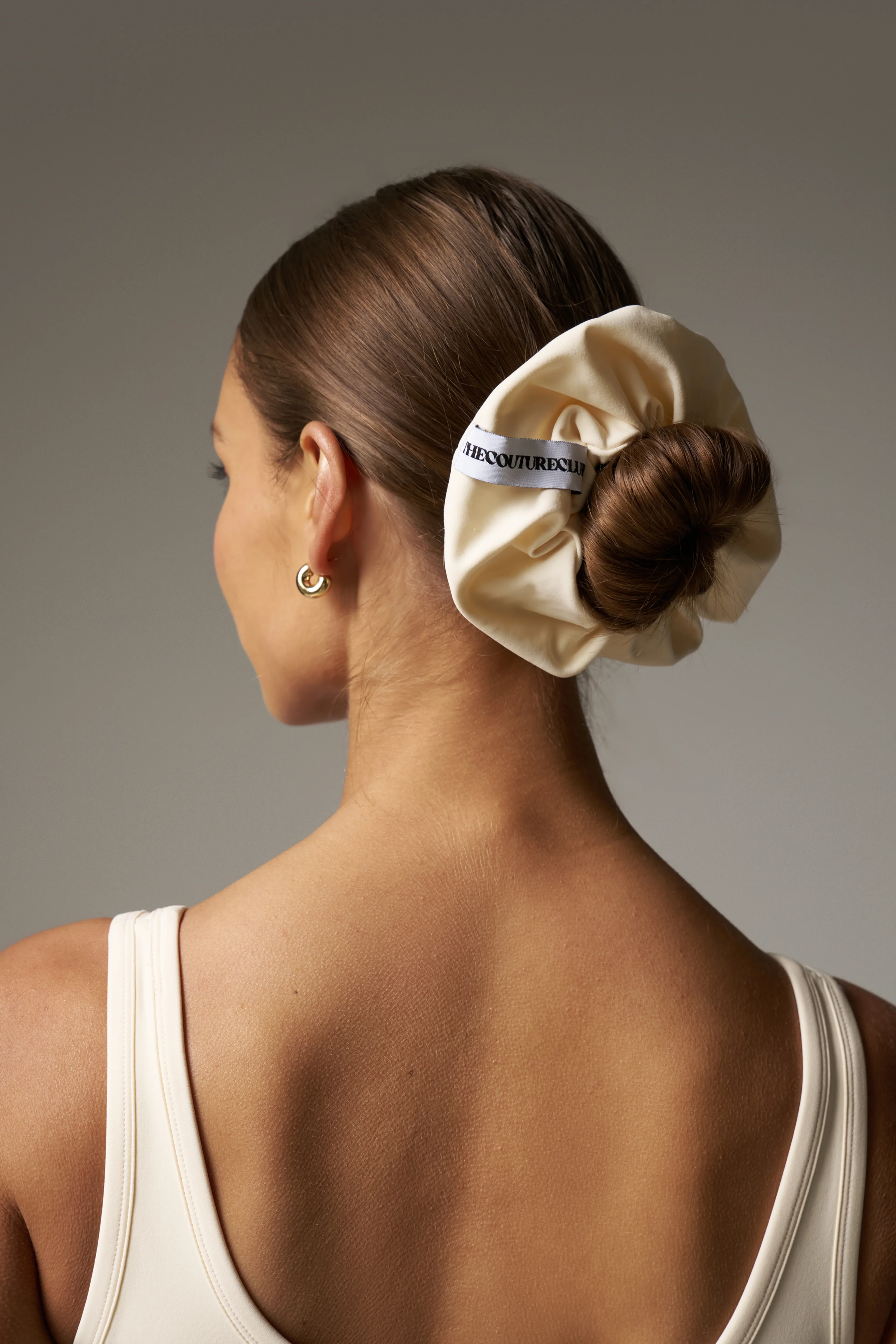 SCULPT SCRUNCHIE - BUTTERMILK