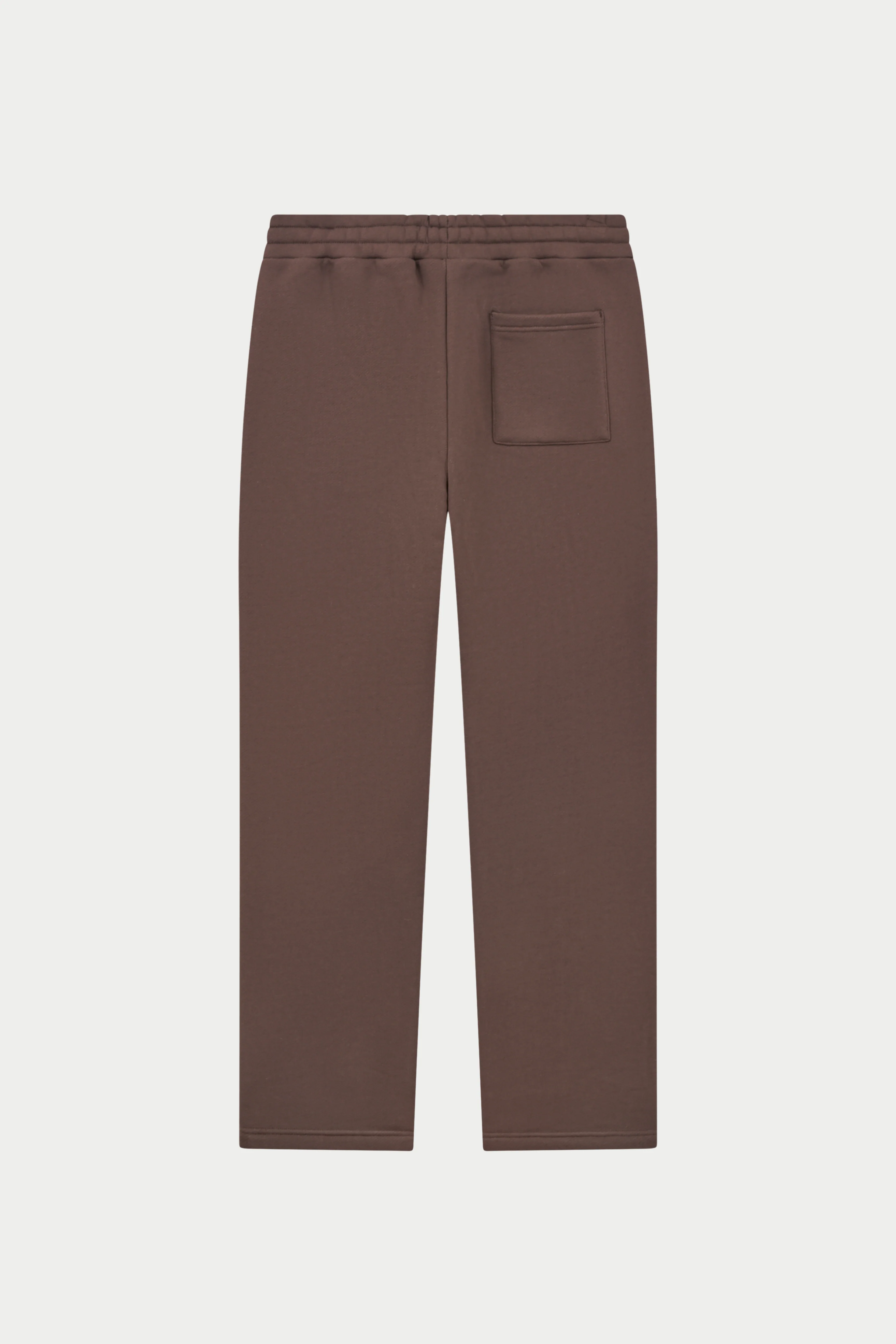 HEAVYWEIGHT MONOGRAM EMBLEM JOGGERS - BROWN