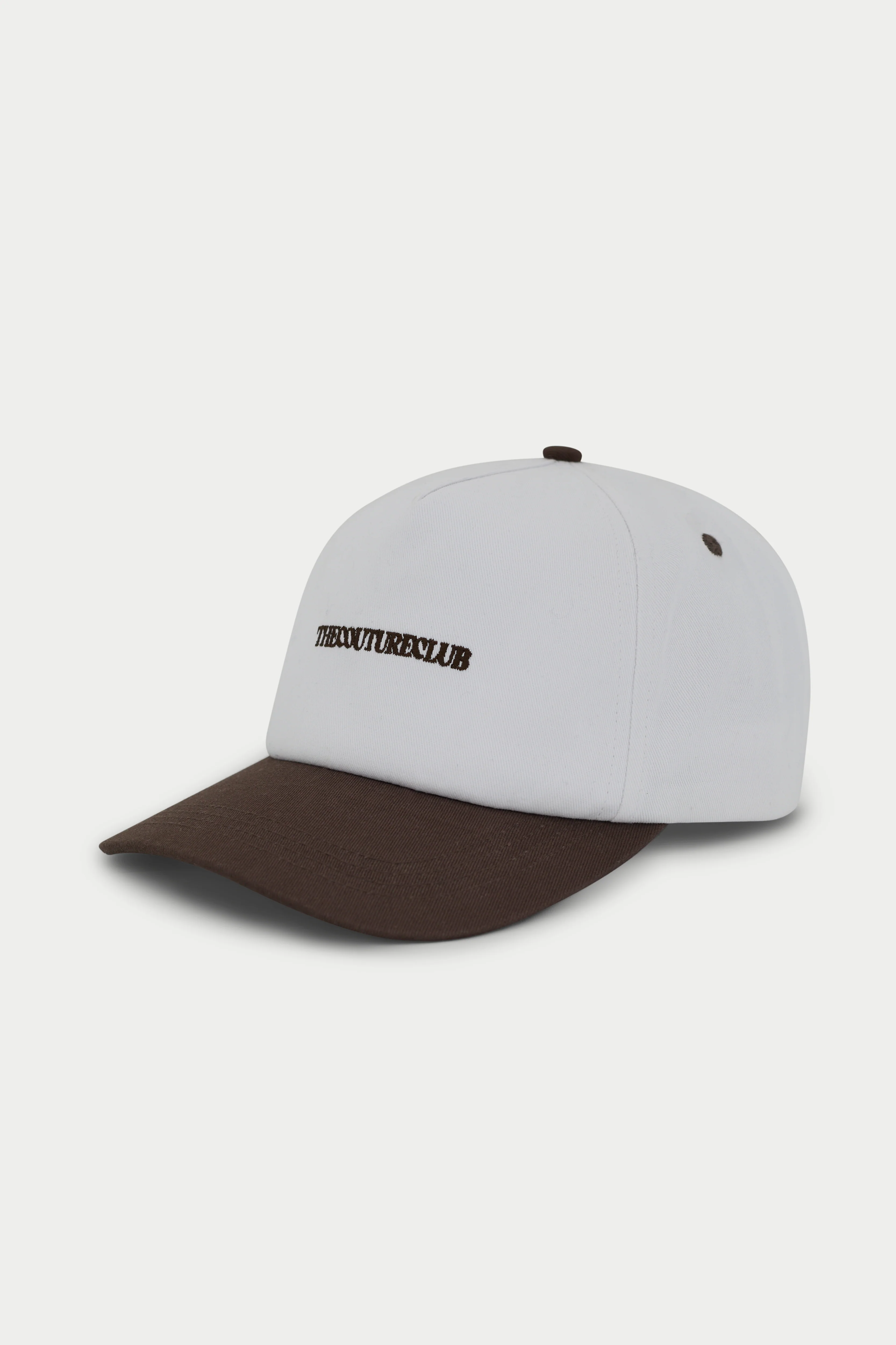 COPYRIGHT EMBROIDERED CAP - BROWN