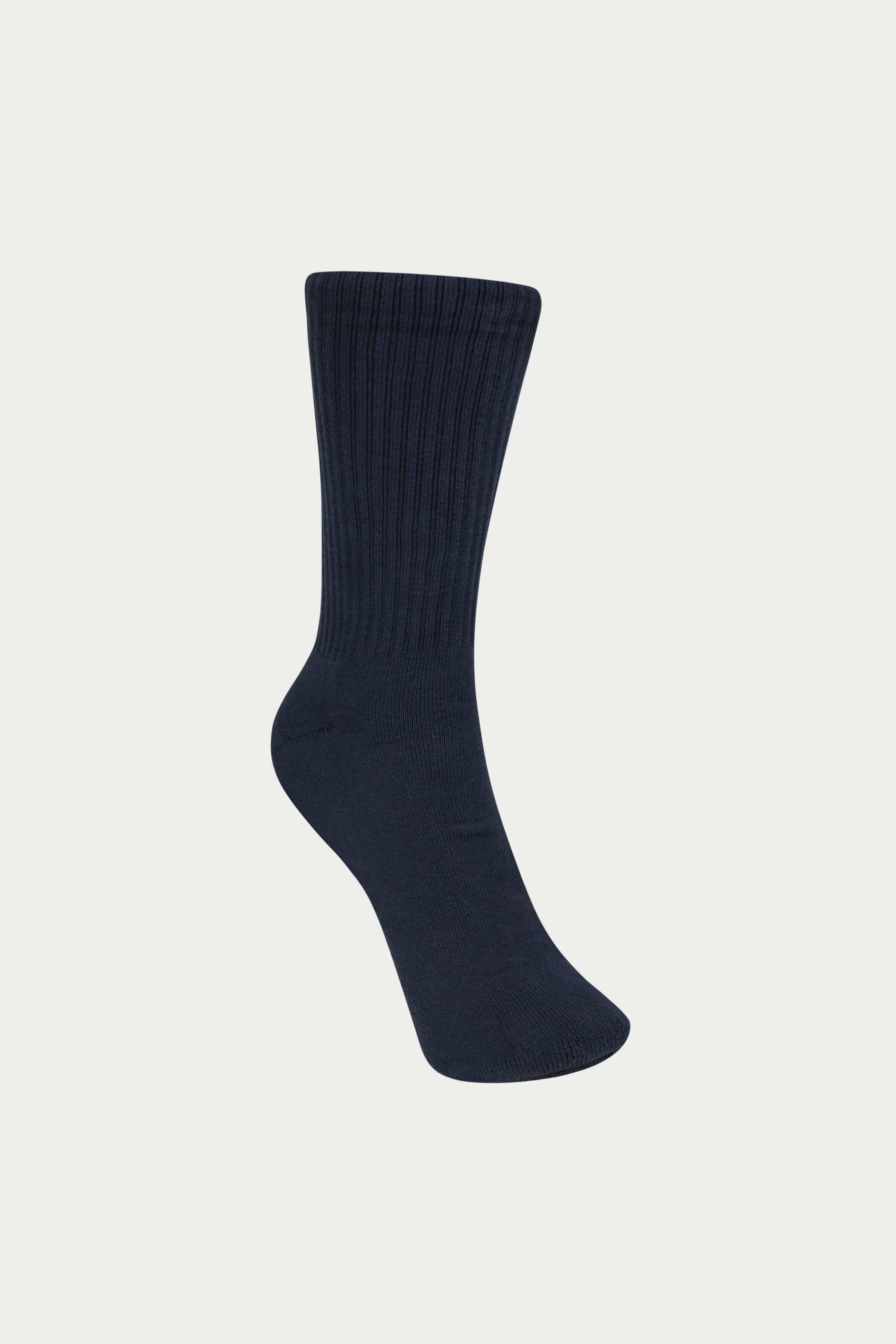 REVERSE EMBLEM COPYRIGHT SOCKS - NAVY