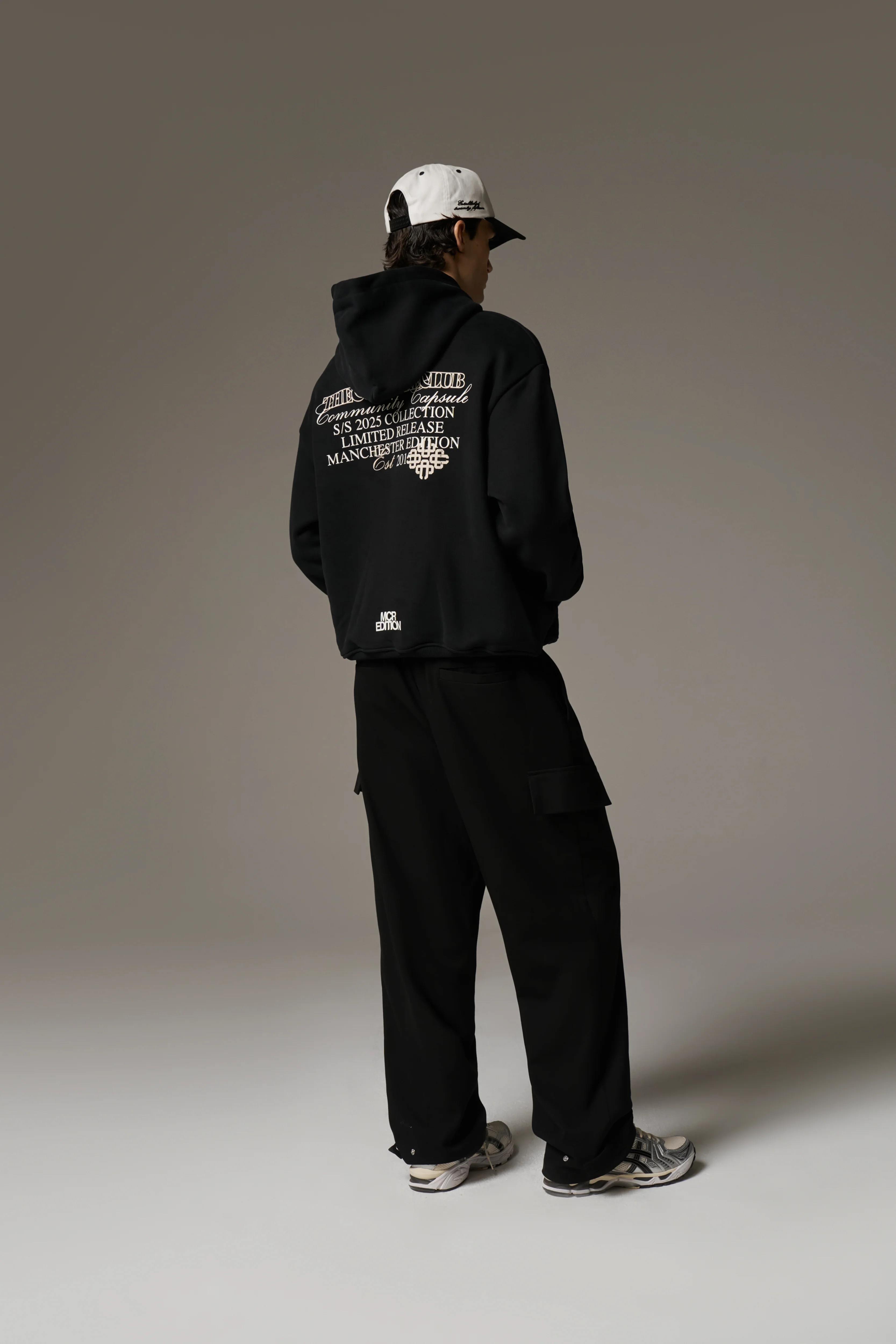 COMMUNITY CAPSULE HOODIE - BLACK