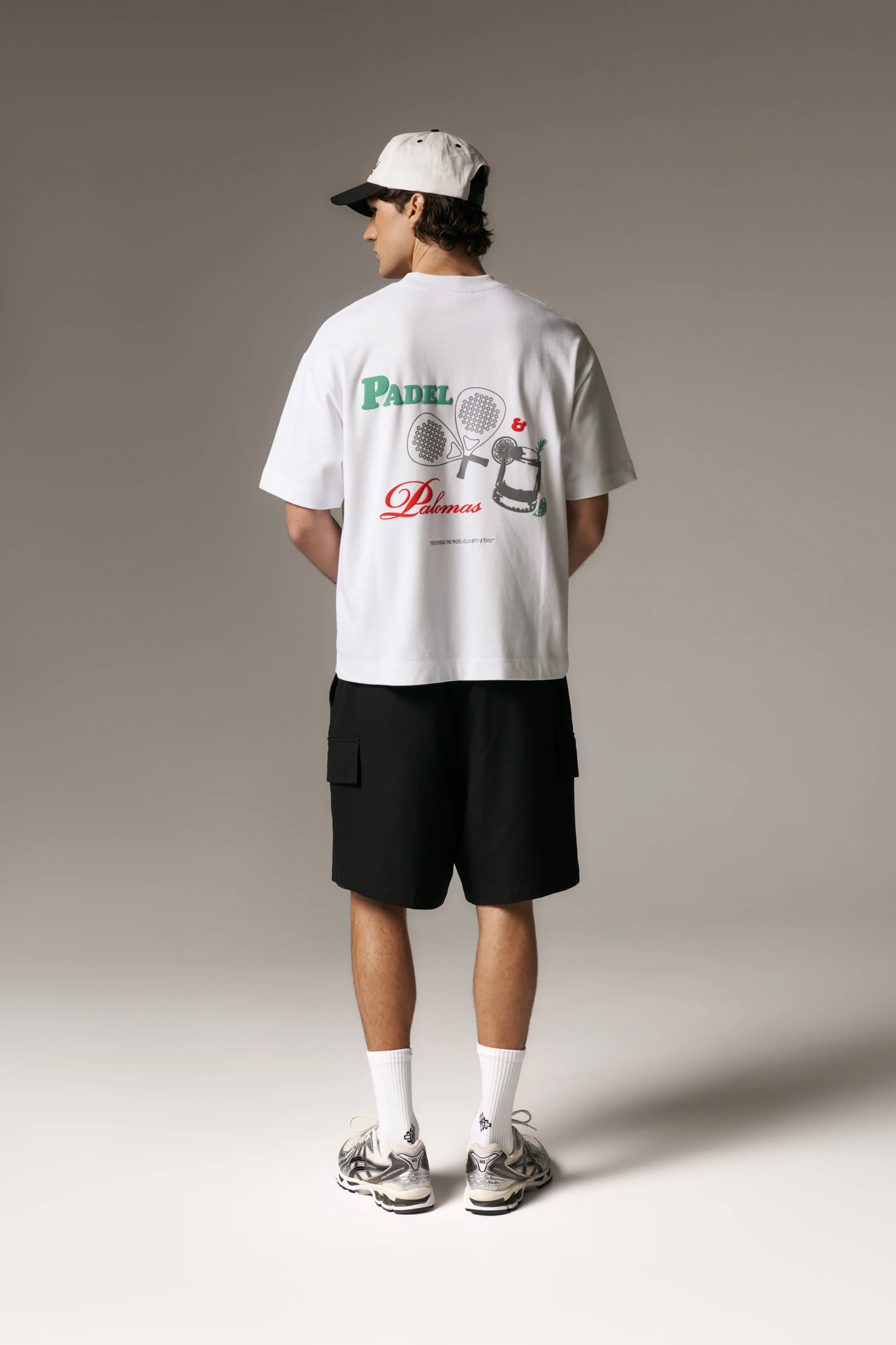PADEL & PALOMAS T-SHIRT - WHITE