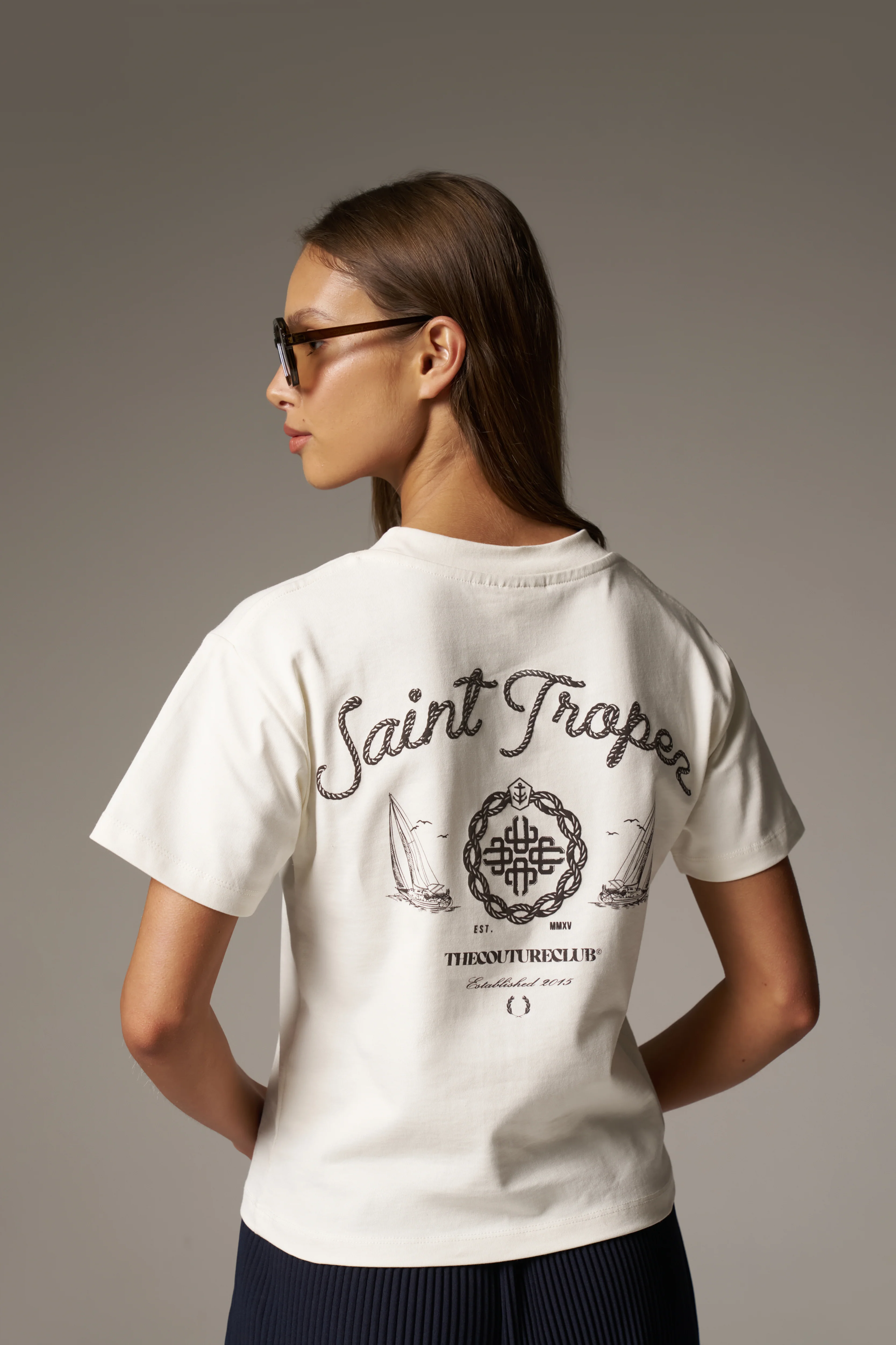ST TROPEZ T-SHIRT - OFF WHITE