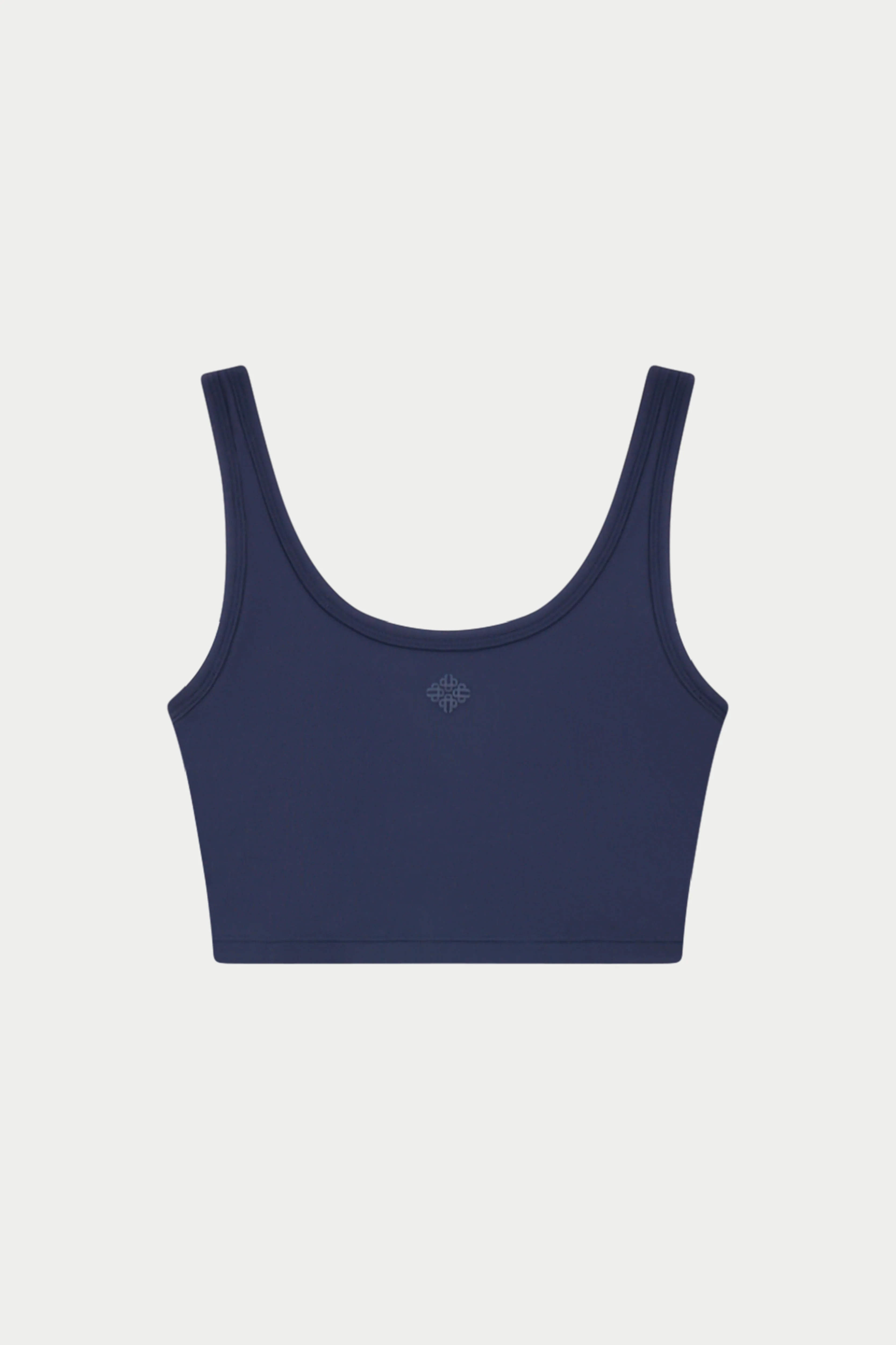 SCULPTING STRETCH EMBLEM SPORTS BRA - DARK NAVY