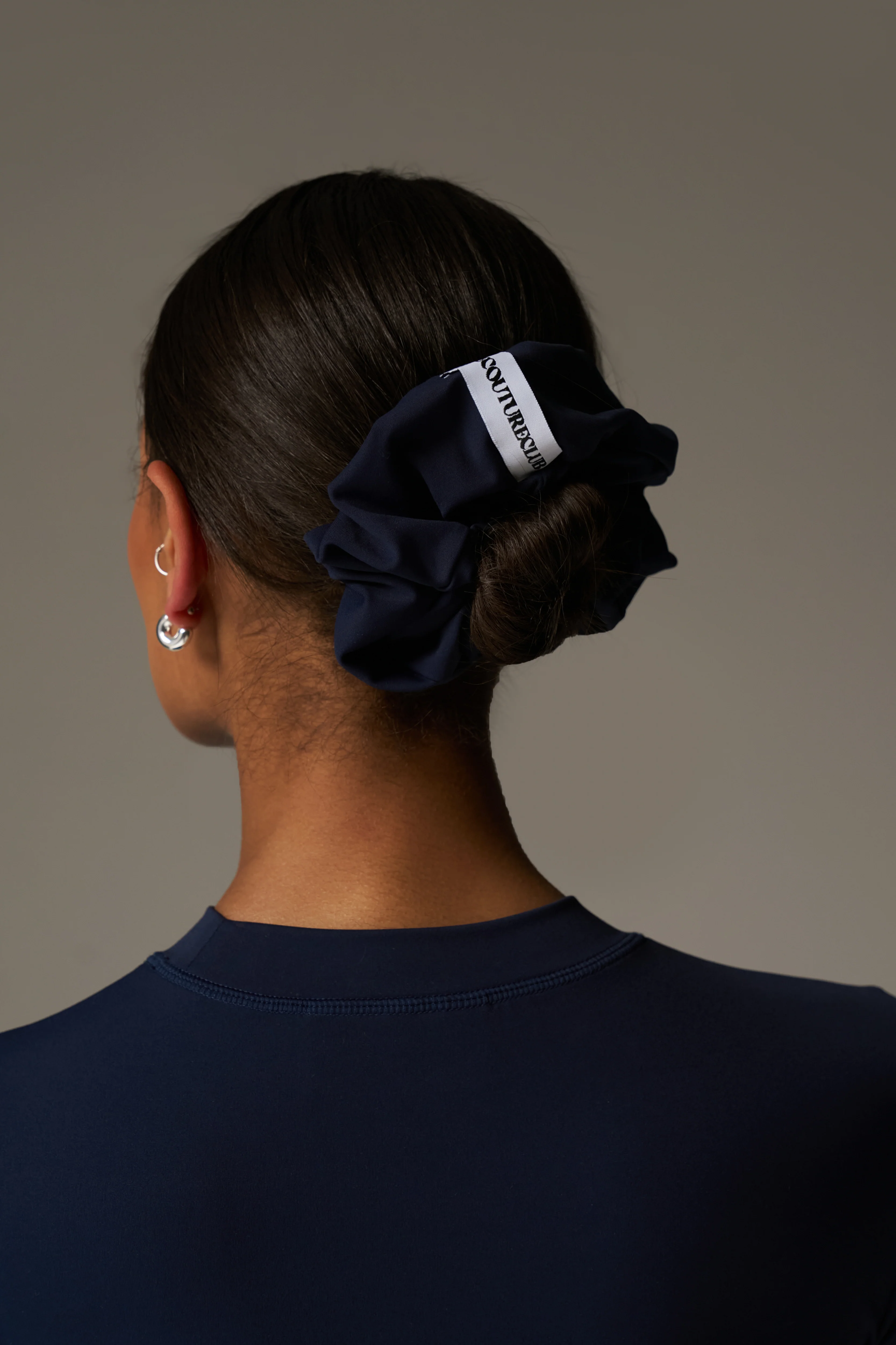 SCULPT SCRUNCHIE - DARK NAVY