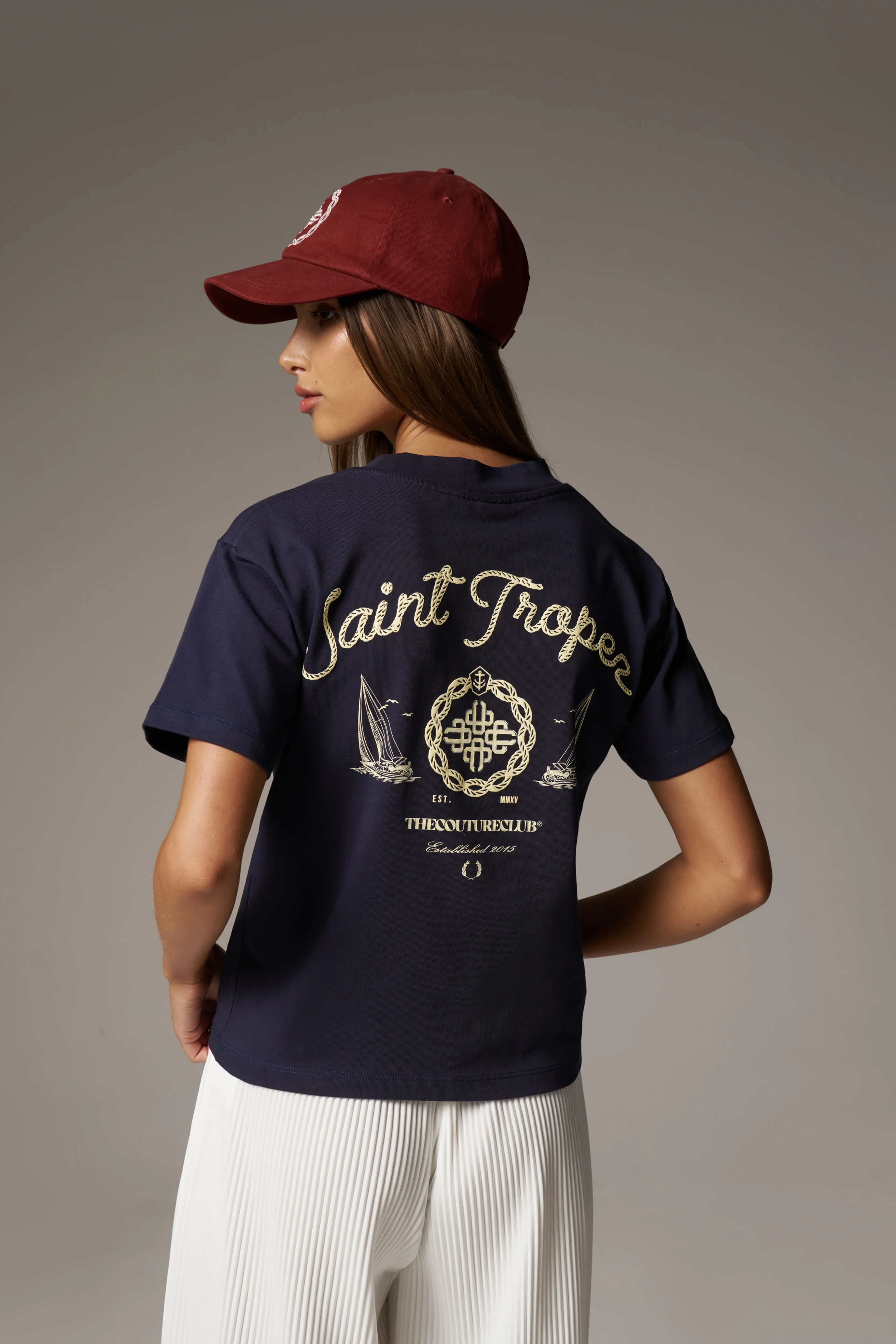 ST TROPEZ T-SHIRT - NAVY