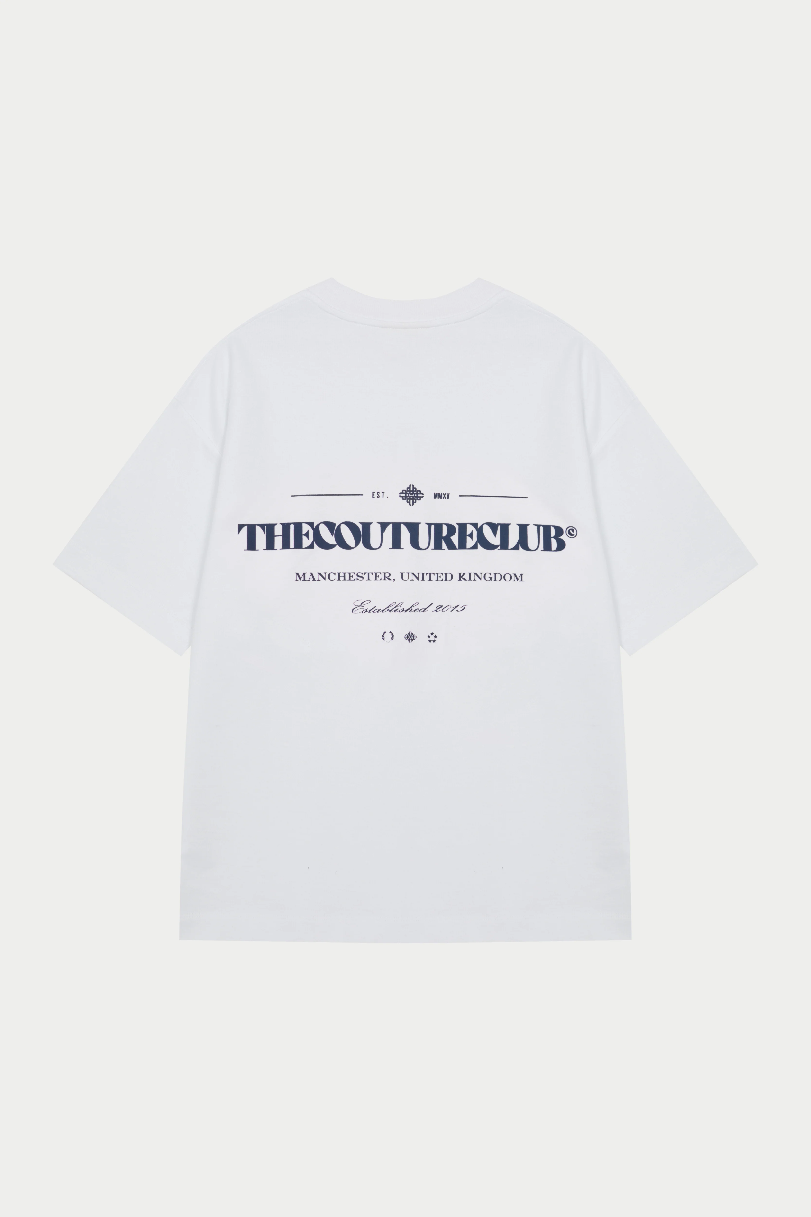 COPYRIGHT MULTI GRAPHIC T-SHIRT - NAVY