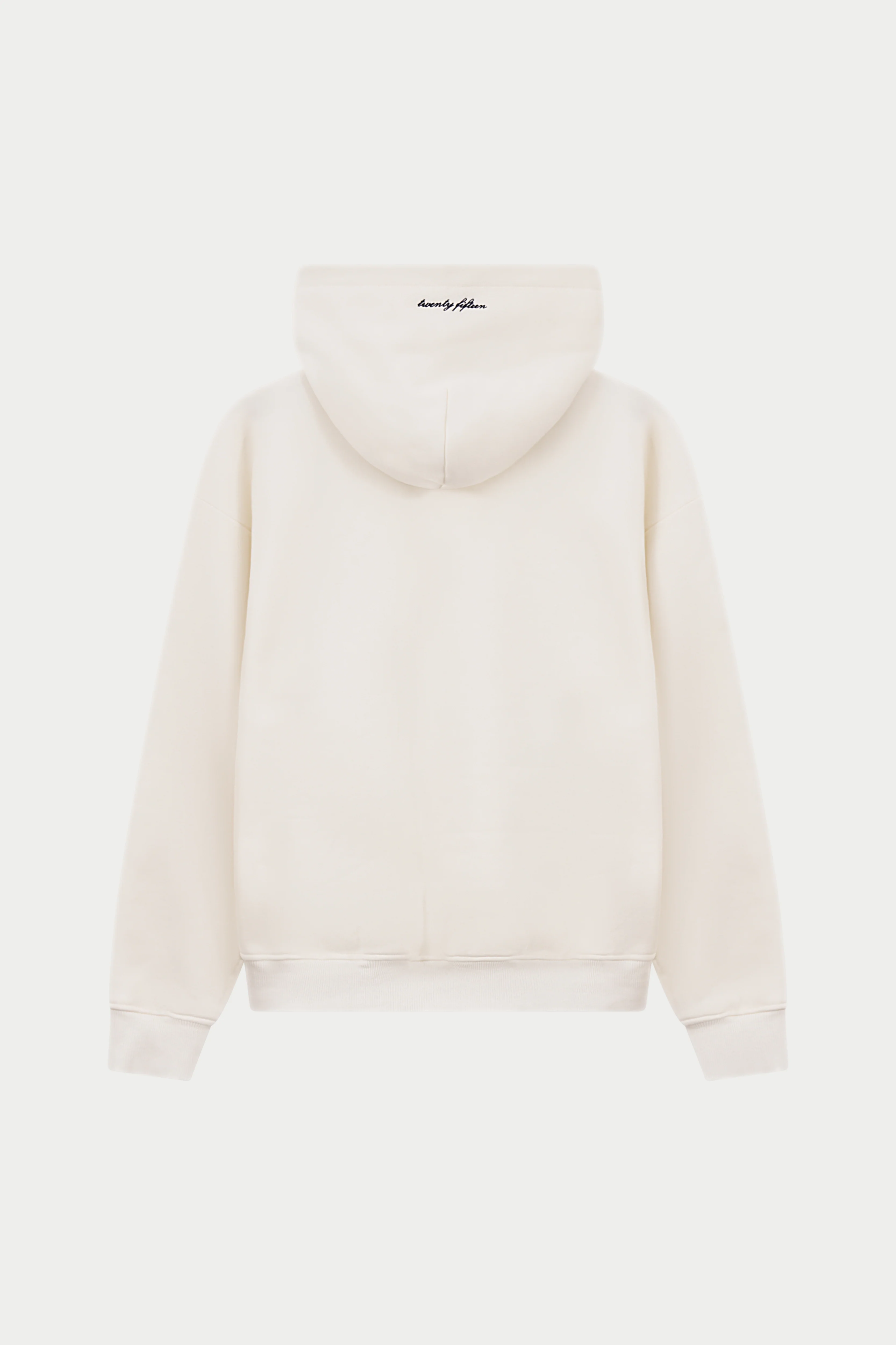 DESIGN DEPARTMENT CHEST PRINT HOODIE - OFF WHITE