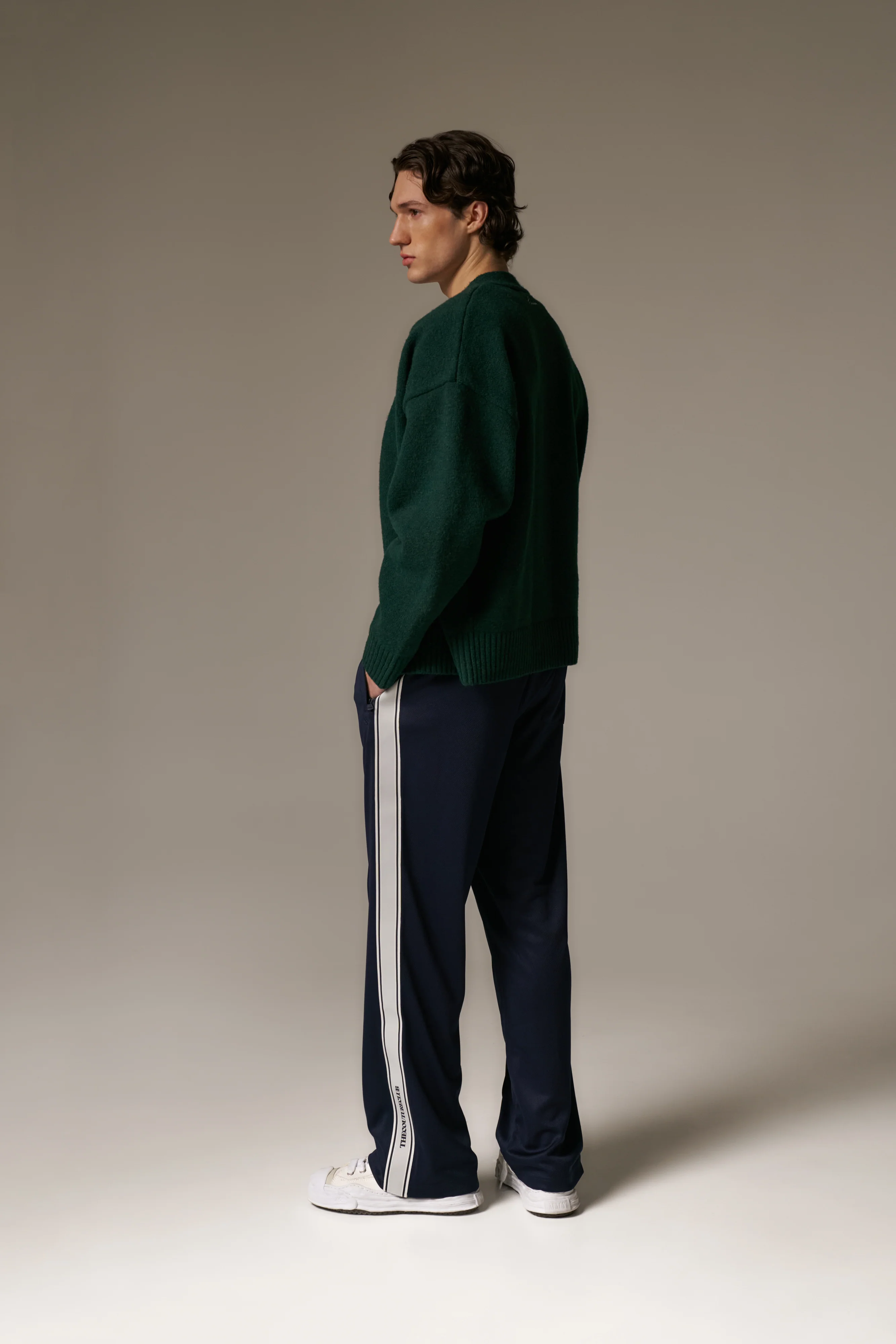 TAPE MESH JOGGER - NAVY