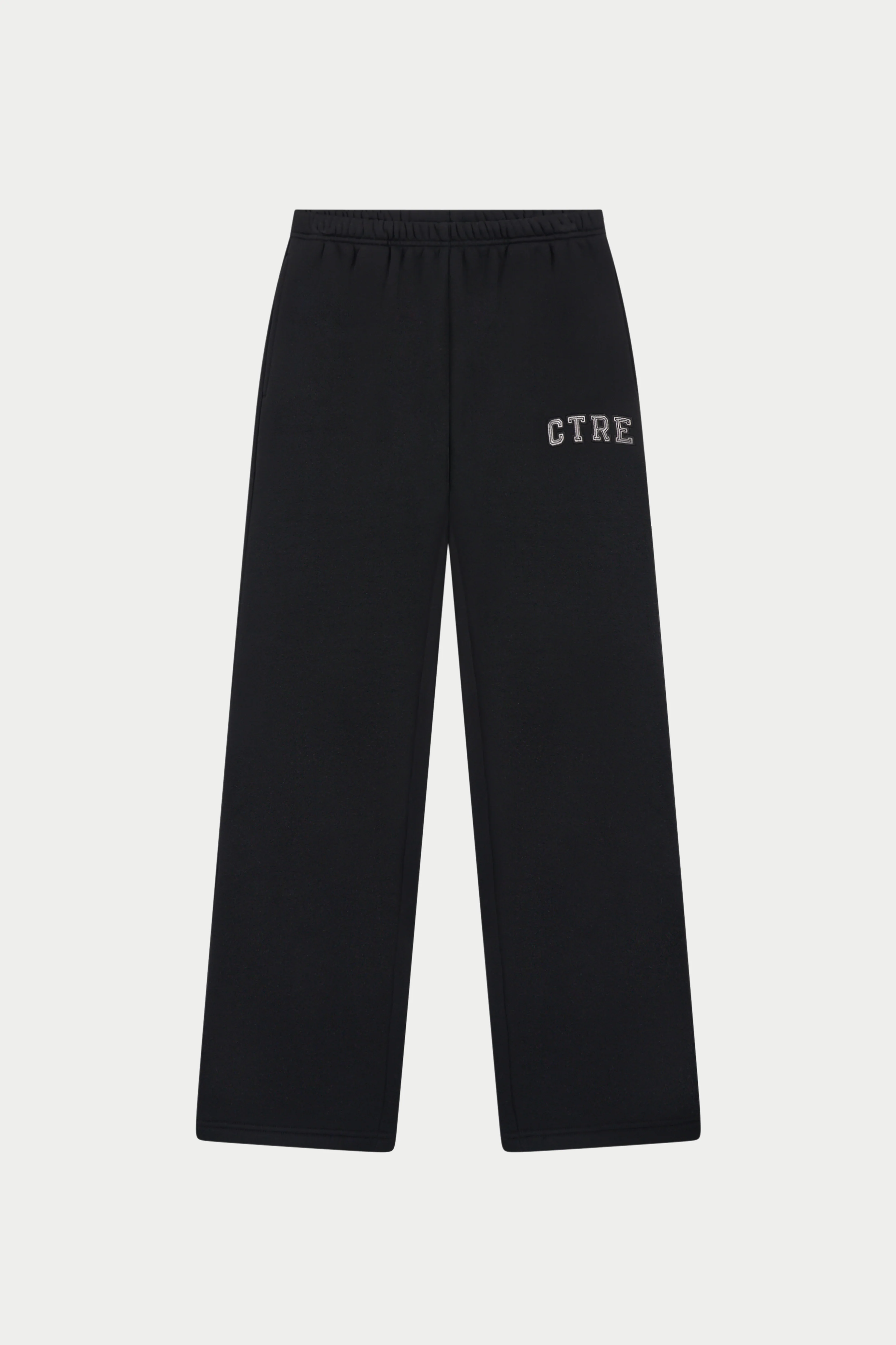 CTRE STRAIGHT LEG JOGGERS - BLACK