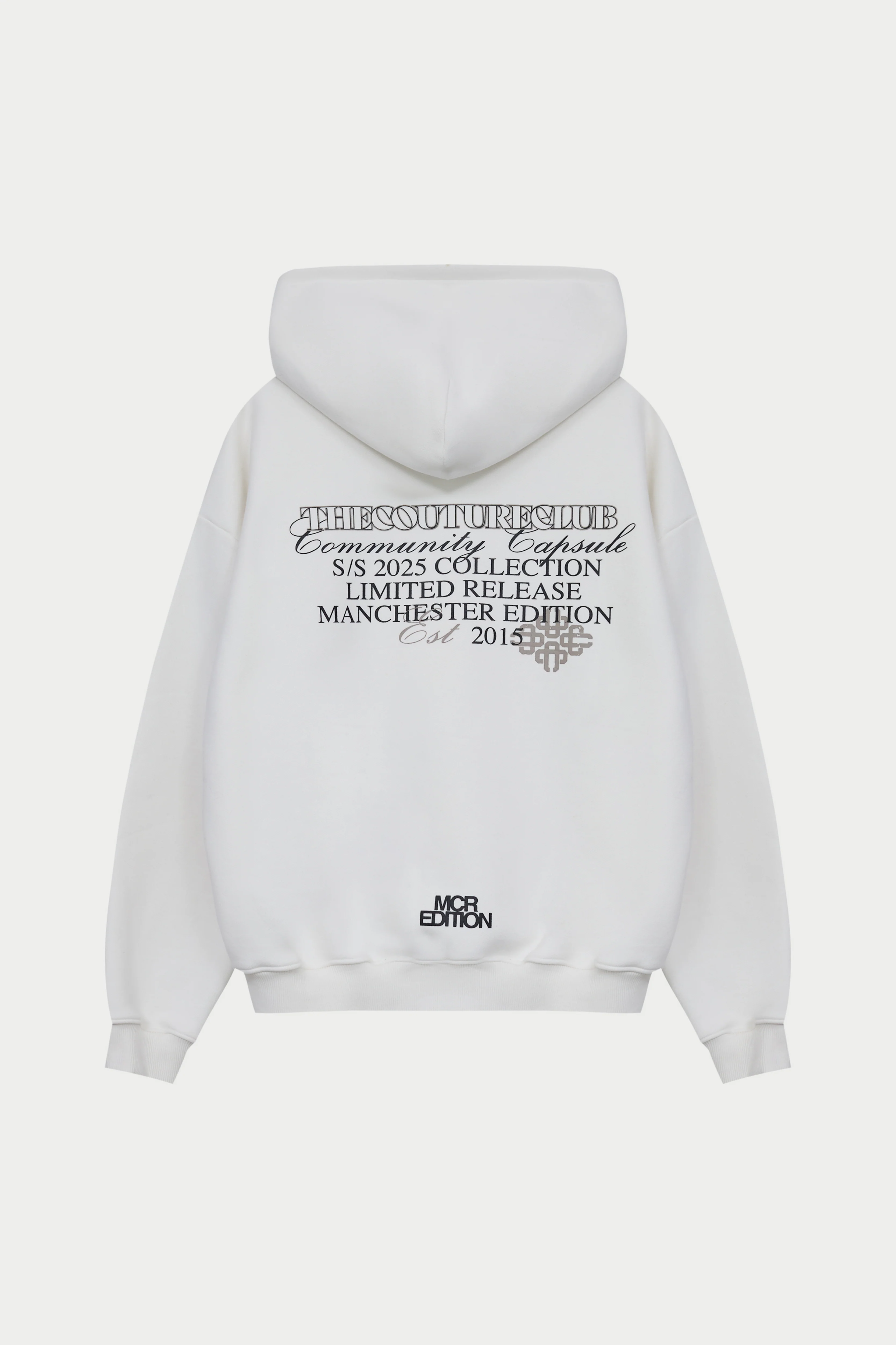 COMMUNITY CAPSULE HOODIE - OFF WHITE