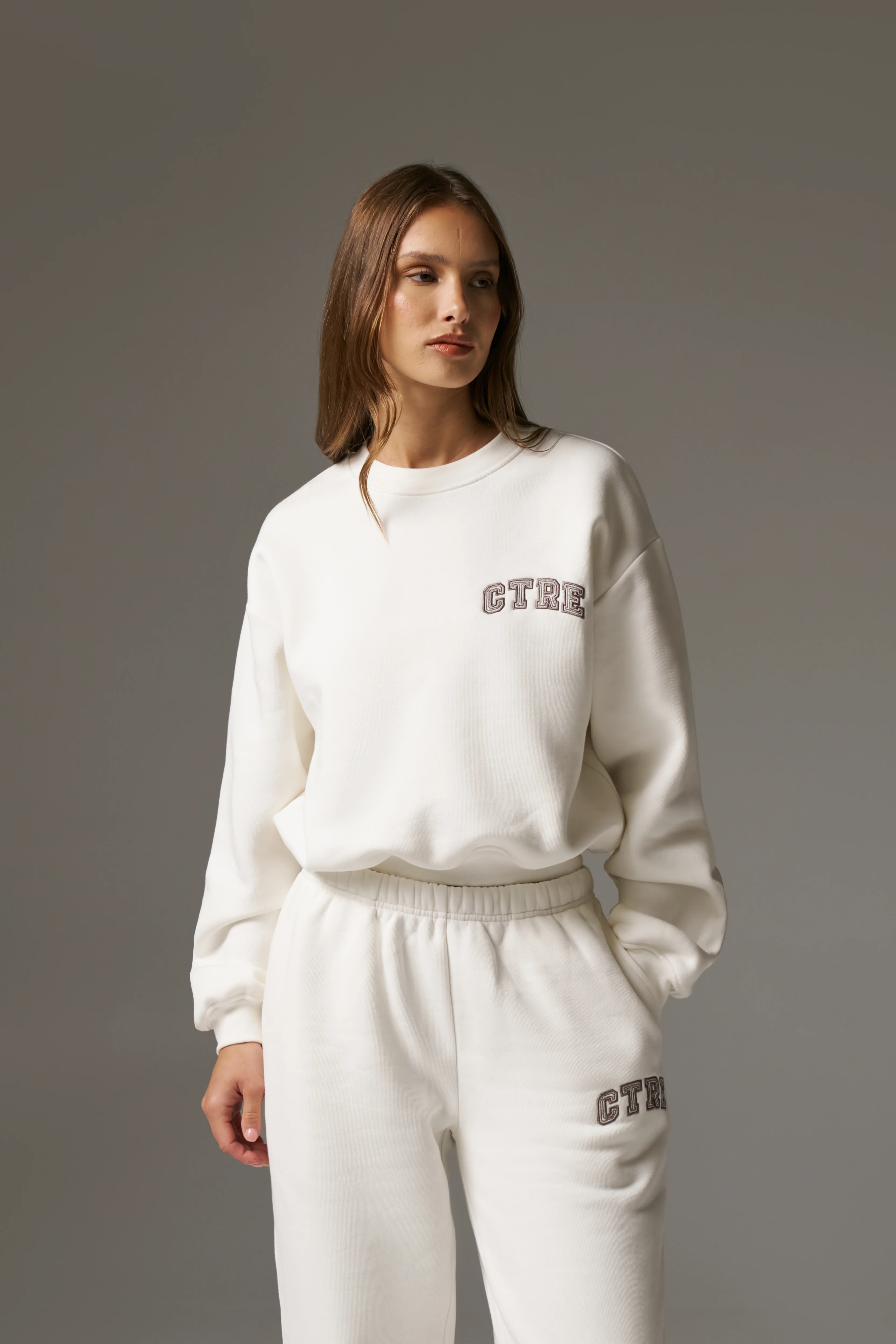 CTRE SWEATSHIRT - OFF WHITE